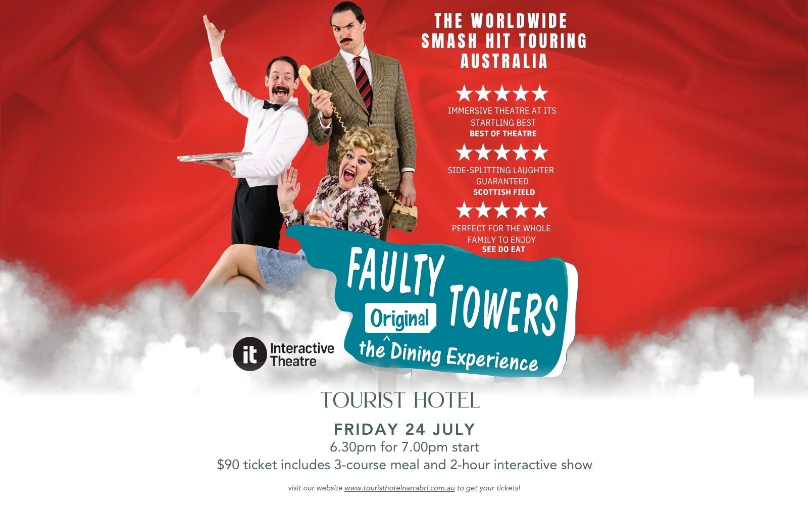 Faulty Towers | The Original Dining Experience