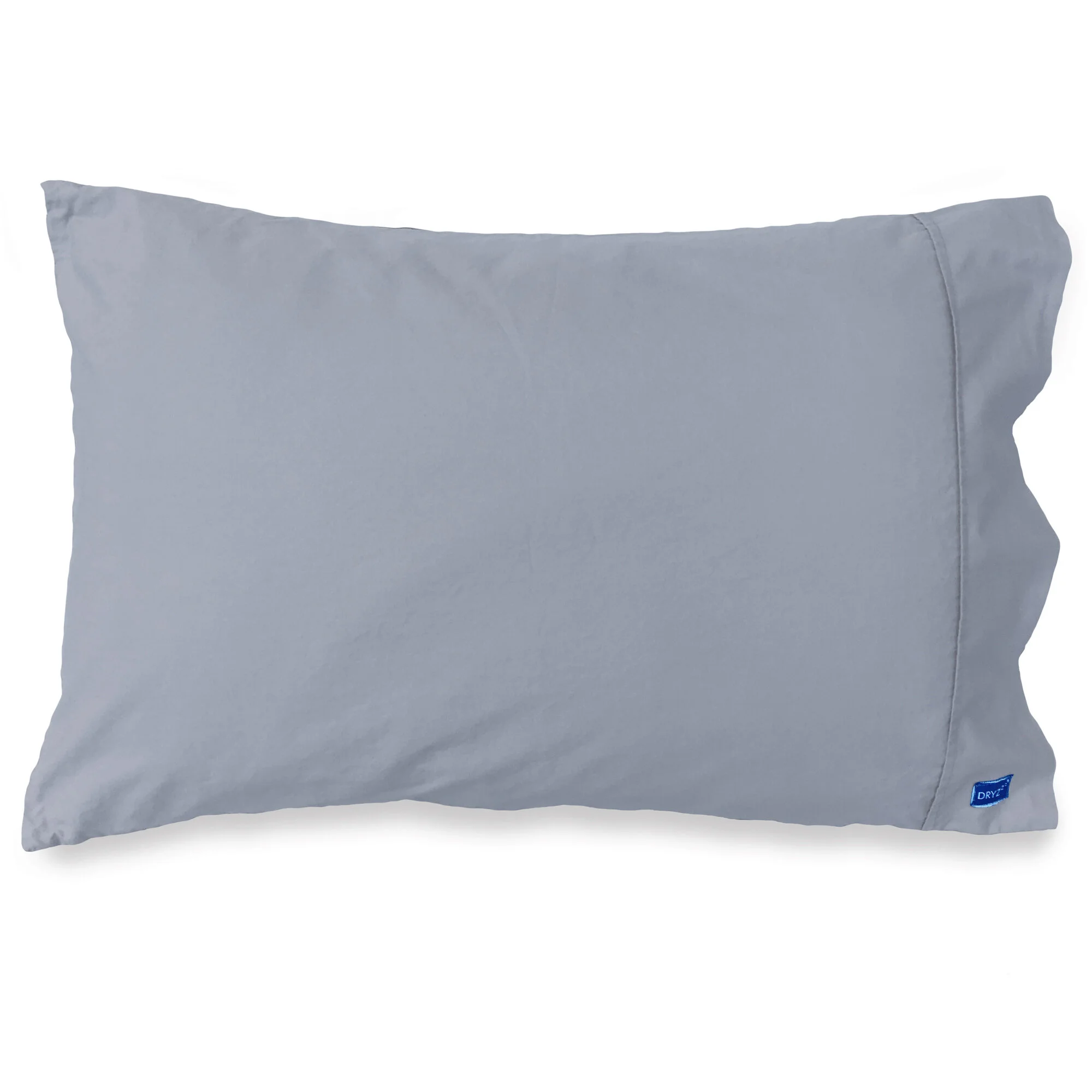 Solid Gray Dual Purpose Pillowcase for Wet Hair — DryZzz