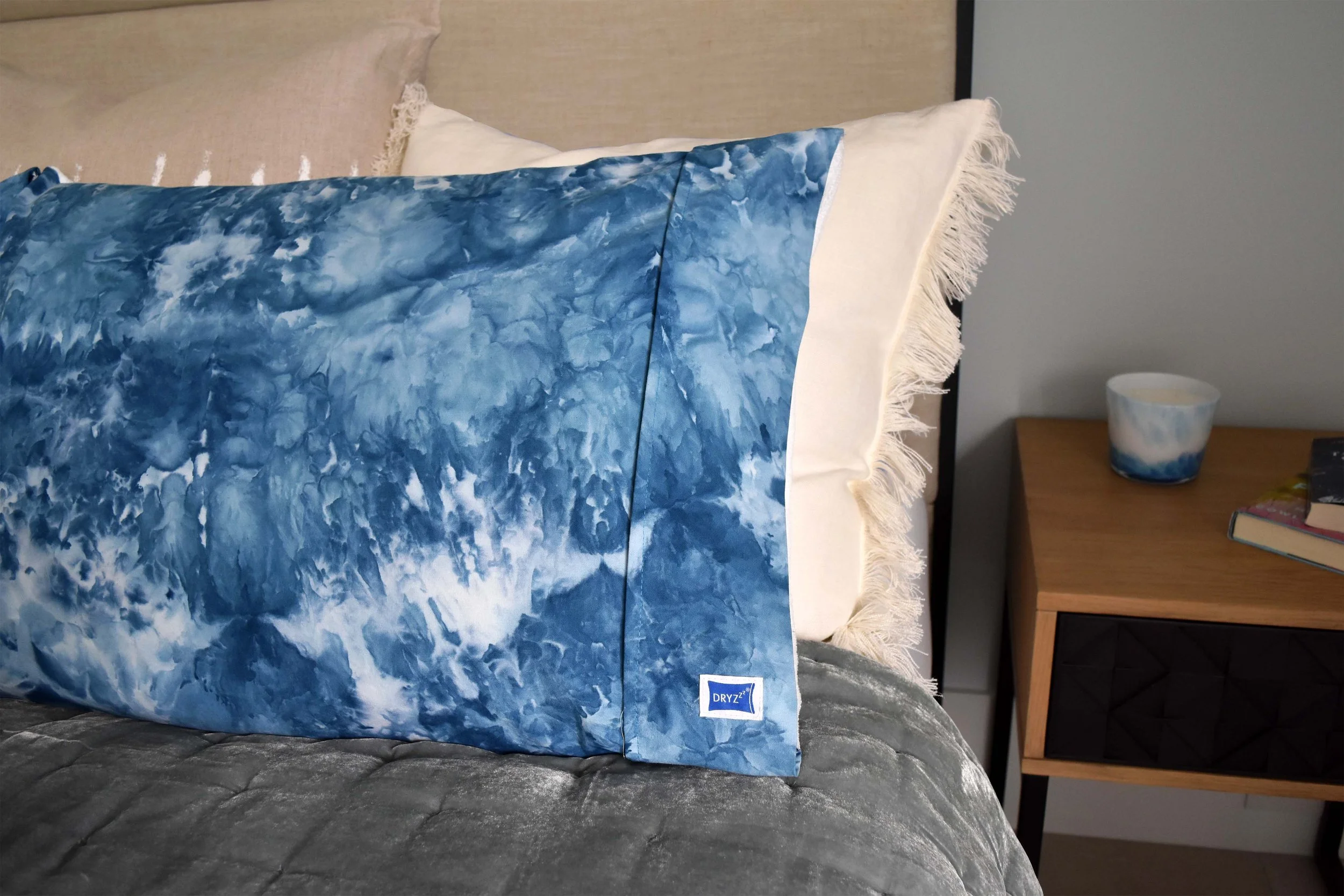 DryZzz Dual Purpose Pillowcase for Wet Hair