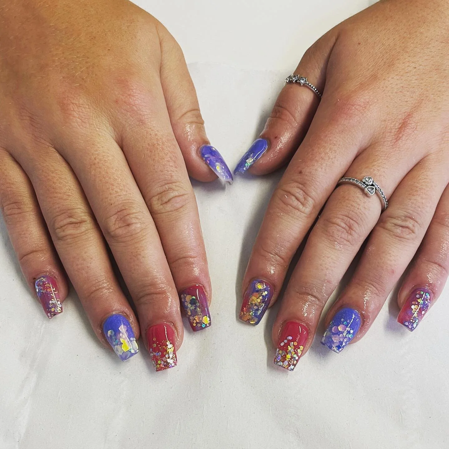 Pink and blue &hearts;️