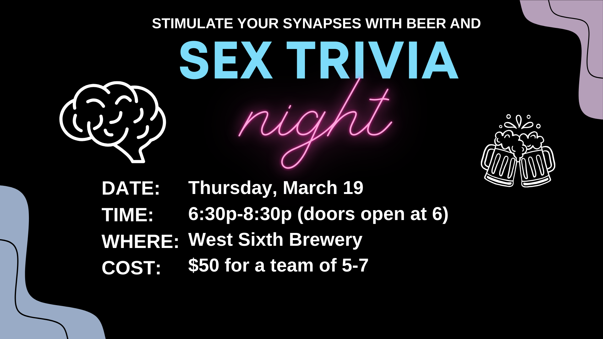 Sex Trivia Night