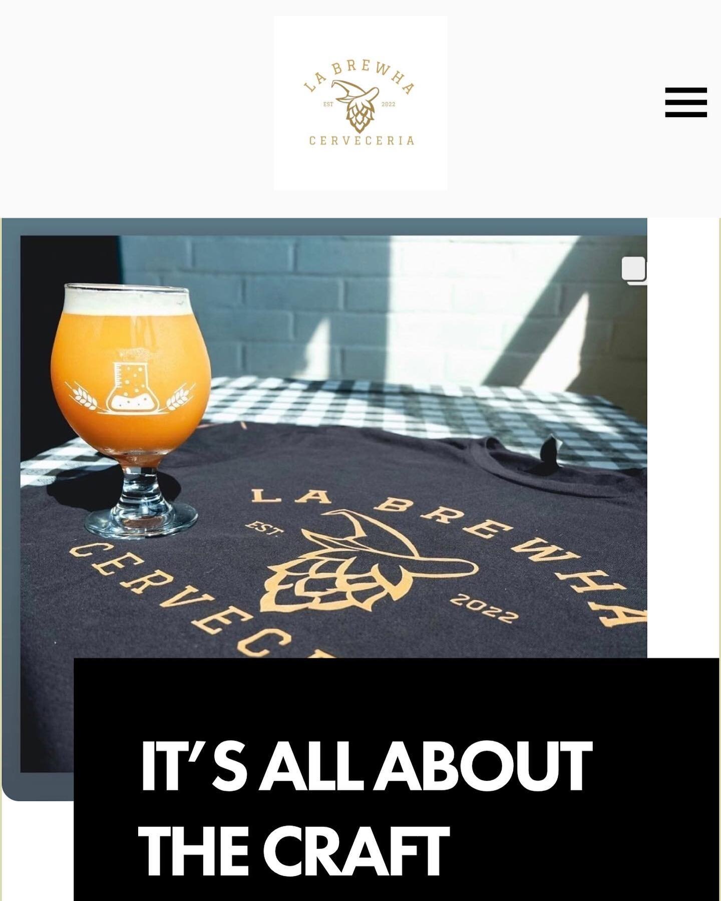 Our website is now up! Stay updated with new beer releases and beer locations through our website and by following us on Instagram. #beerstagram #labrewha #itsallaboutthecraft #centralvalleybeer #bakersfieldbeer #bakobeer #beerwebsite