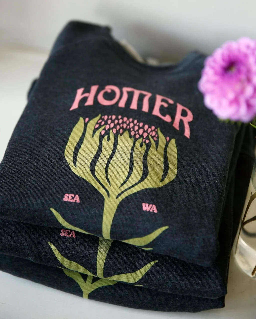 Dressing for Seattle in Spring is always a bit of a mixed bag&mdash;50&deg; and raining? 70&deg; and sunny? Maybe both in the same day.

Whatever the forecast, we&rsquo;ve got you covered with our *perfectly* cozy sweatshirts.

Order online or grab o