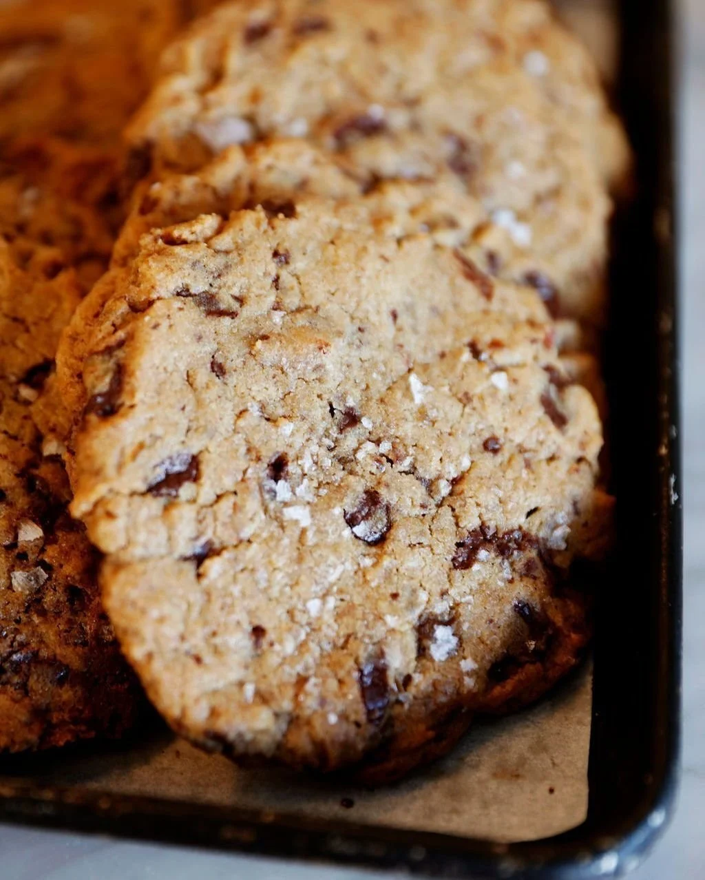 Who doesn&rsquo;t love ending a meal with something sweet? Around here, we&rsquo;re especially fond of our dark chocolate &amp; halva cookies.

Over the years, we&rsquo;ve tested quite a few recipes, but this one has truly stuck. With rich brown butt