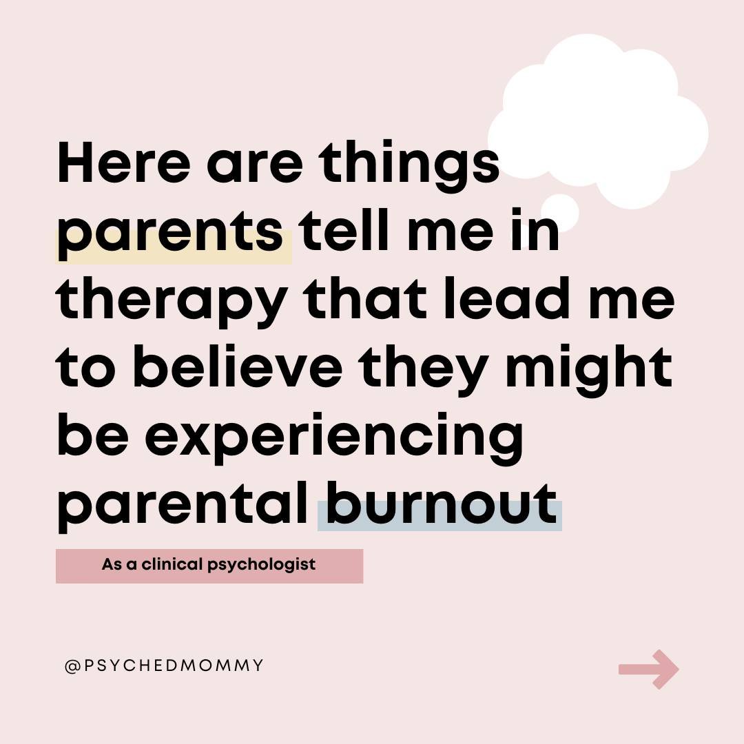 Let's talk BURNOUT⁠⁠ 👇⁠
⁠⁠
There are four primary characteristics of burnout in parents:⁠⁠
⁠⁠
😴 You&rsquo;re exhausted (all the time) as it relates to your parenting role⁠⁠
⁠
🧭 You feel emotionally distant from your child ⁠⁠
⁠
❌ You feel ineffecti