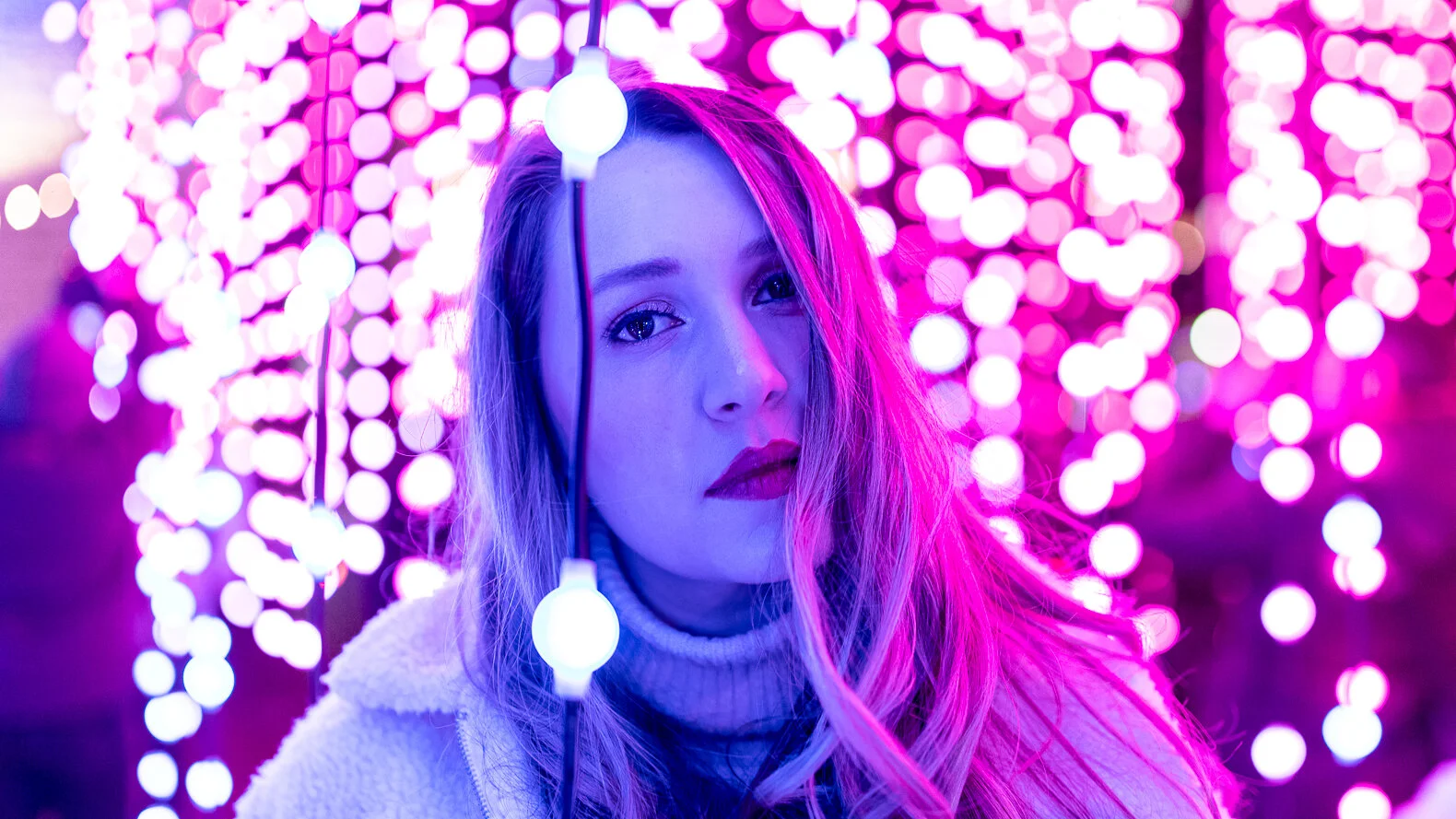 Toronto Lightfest with Christina