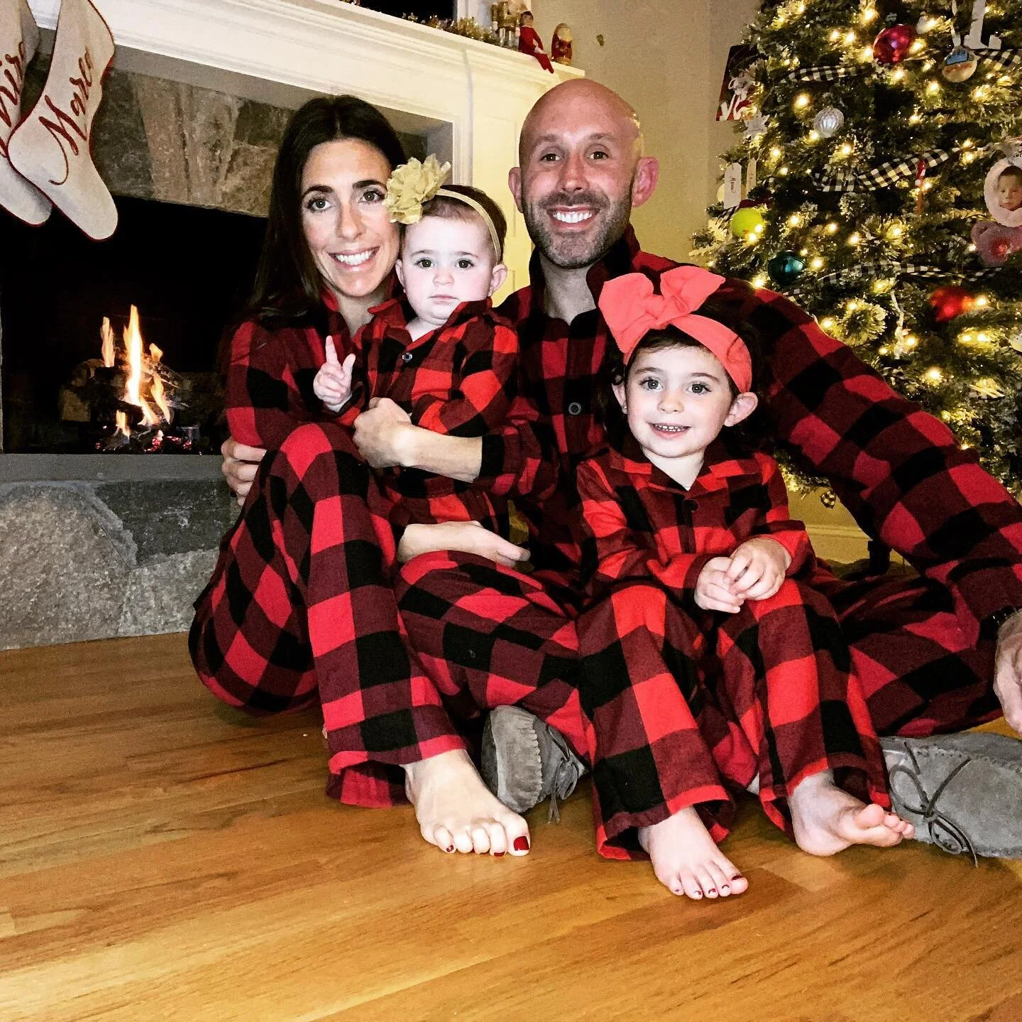 &lsquo;Tis the season... for matching pj&rsquo;s