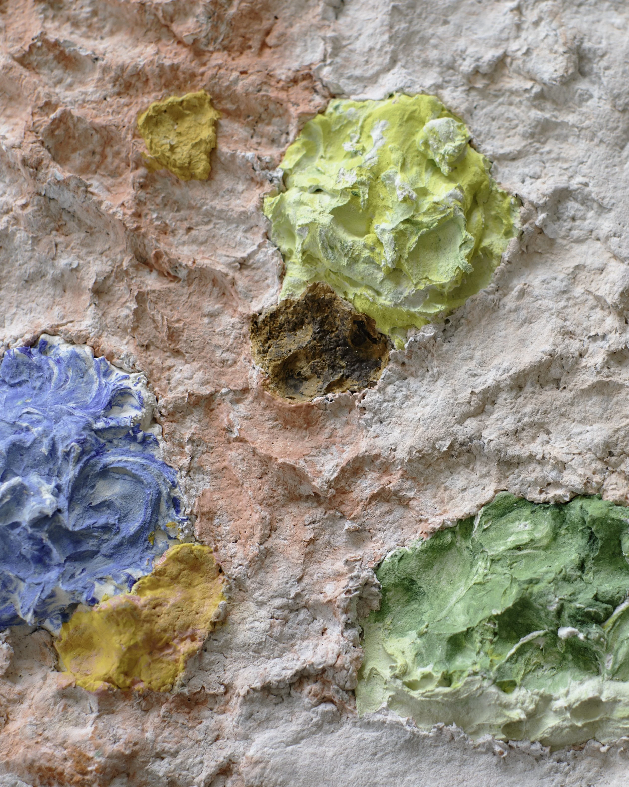 detail image of original artwork by morgana celeste. web store image for 'opalescent particles' textured abstract artwork