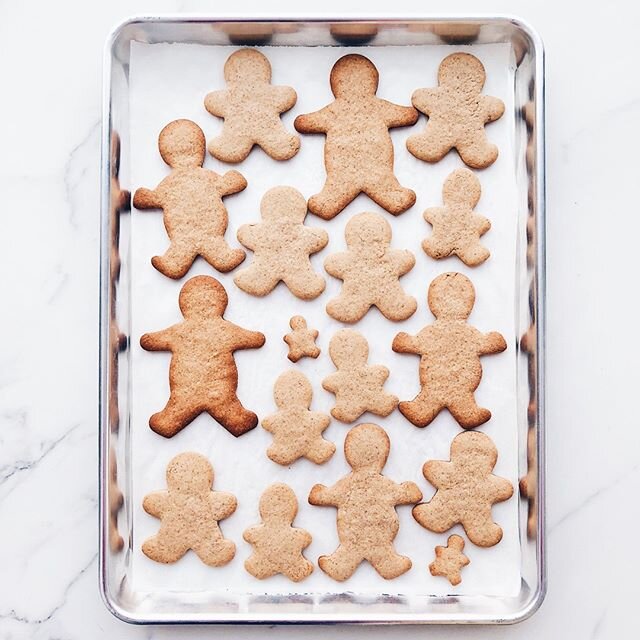 Doing any baking experiments this Christmas or are you sticking to tried-and-true family recipes? I've been testing making gingerbread people with maple syrup instead of molasses and it does work. The flavour is SO DIFFERENT and the cookies have a li