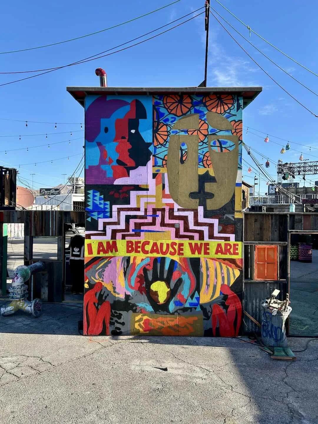 EDC 2025 Ubuntu Stage 2 Painting by Jaque Fragua