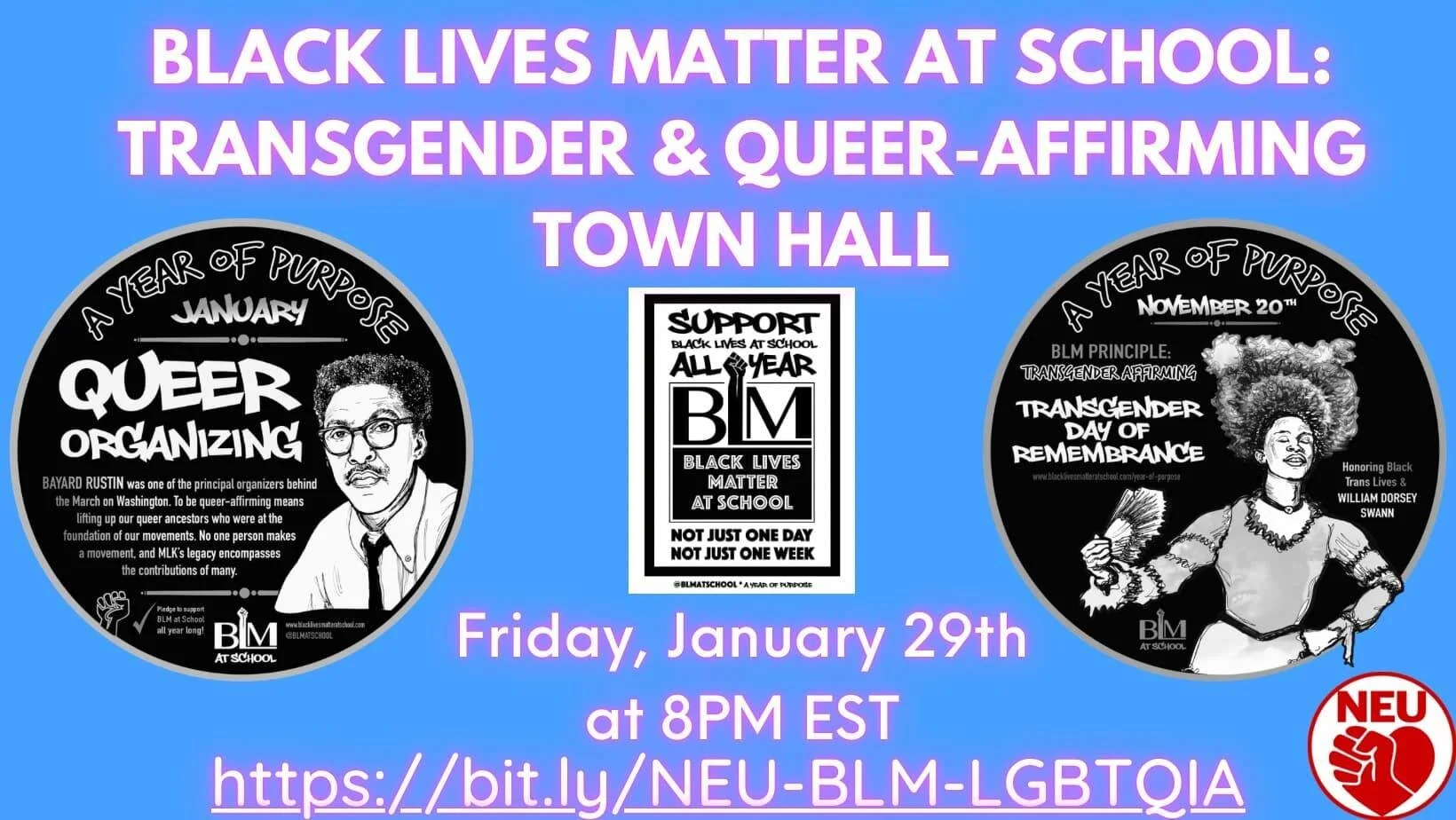 BLM at School Trans &amp; Queer Affirming Town Hall