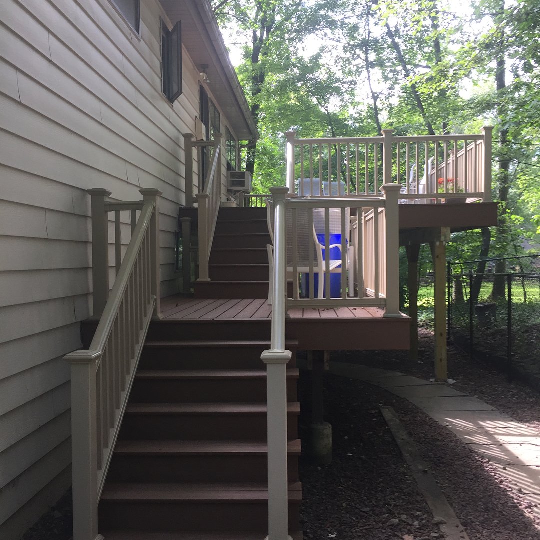 #twotier #deck