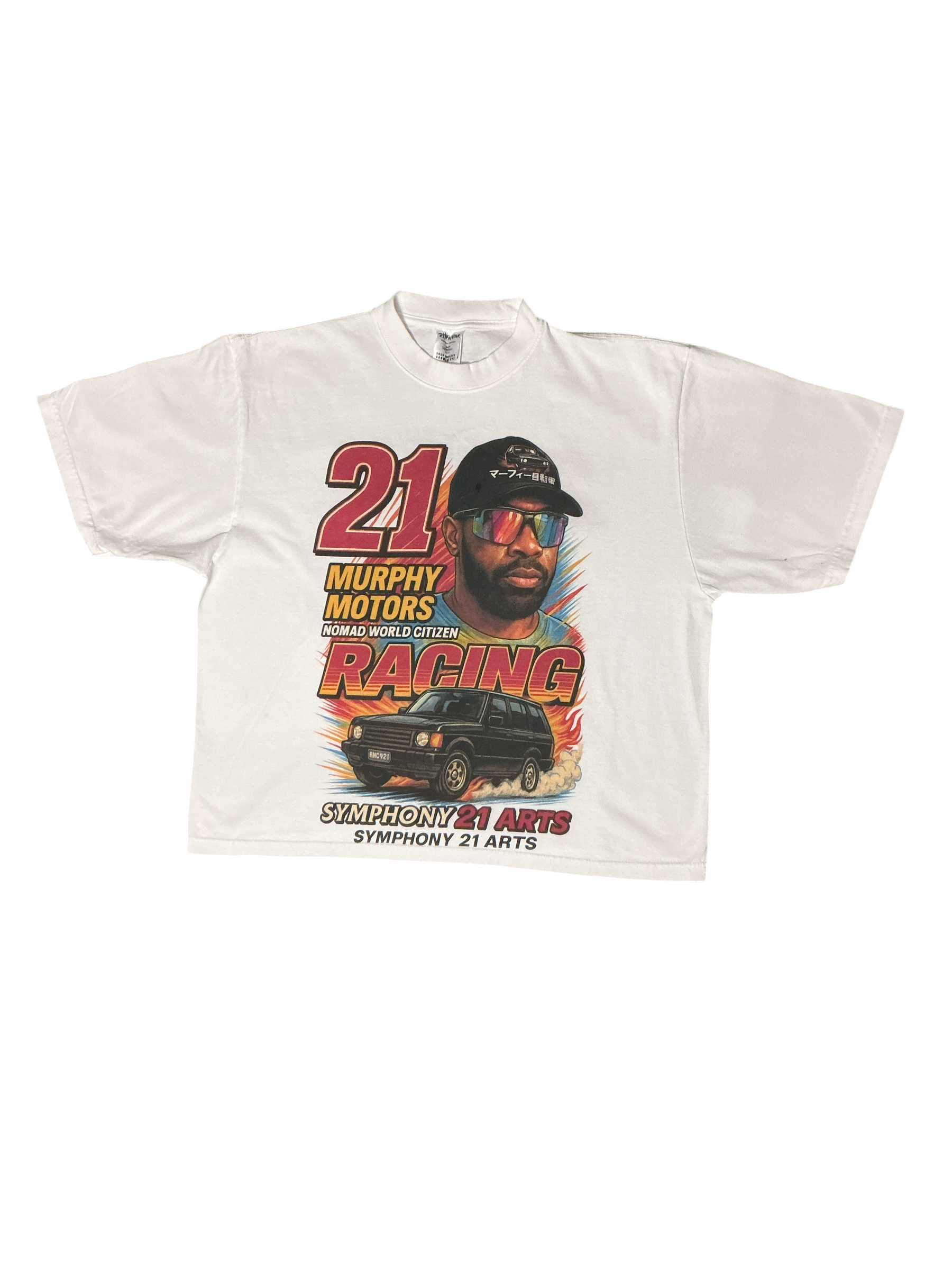Murphy Motors Burnhart Signature Tee-White