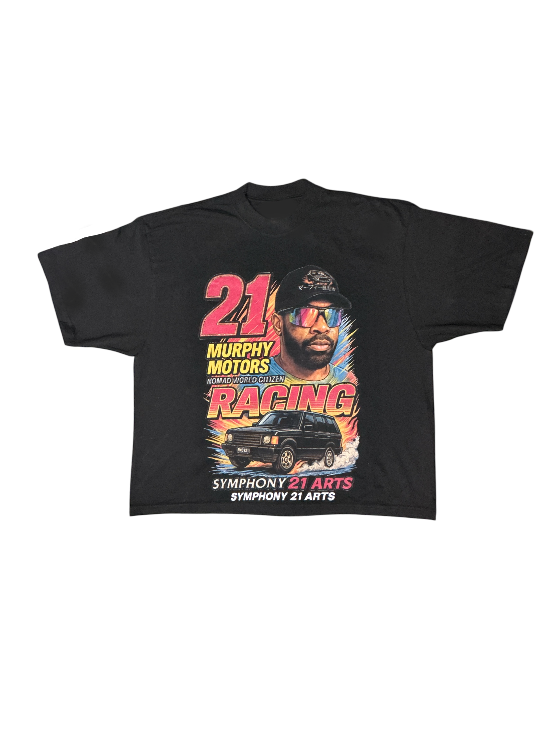 Murphy Motors Burnhart Signature Tee-Black