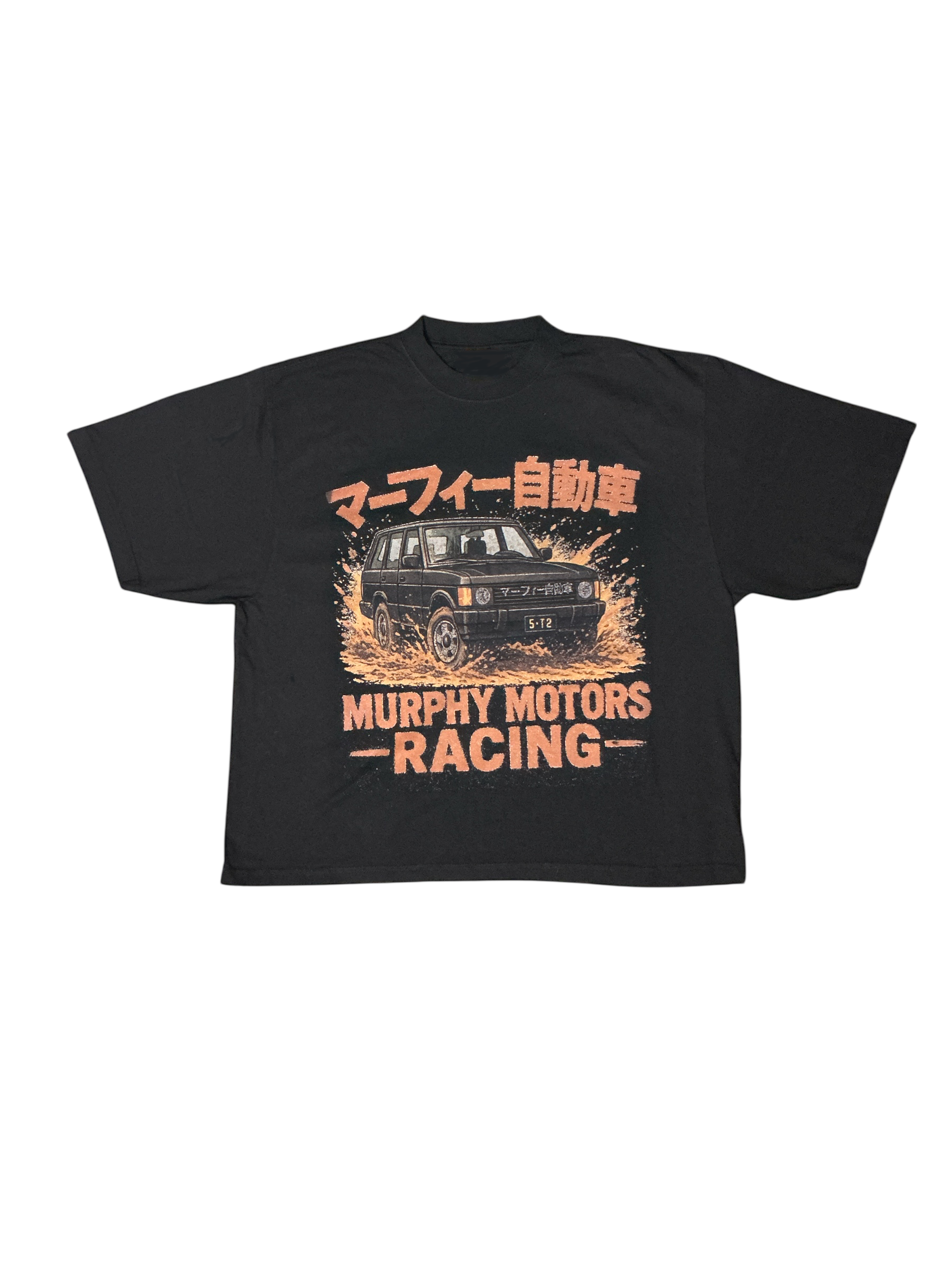 Murphy Motors "Moto Mud" Tee-Black