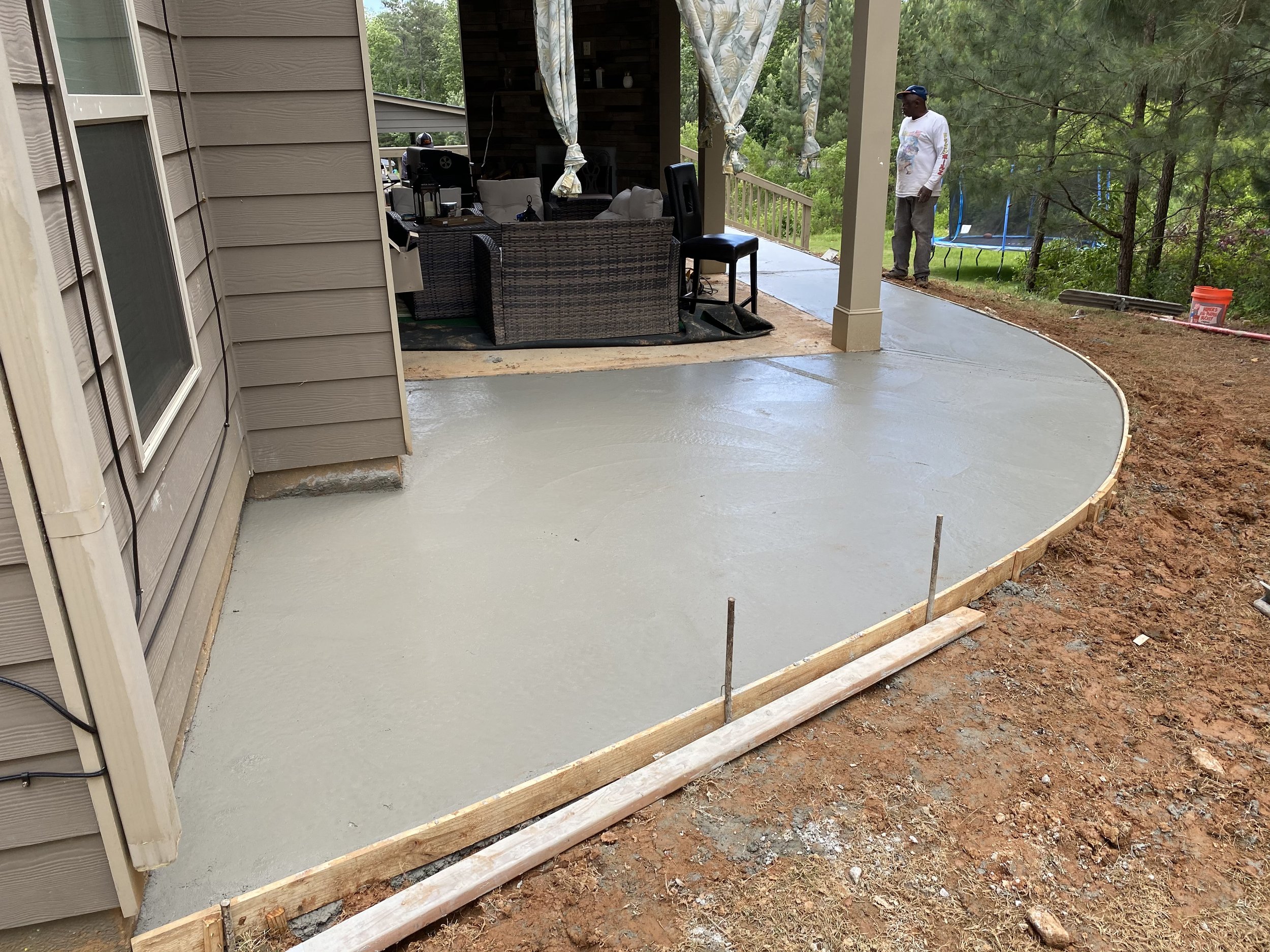Patio Installation - After