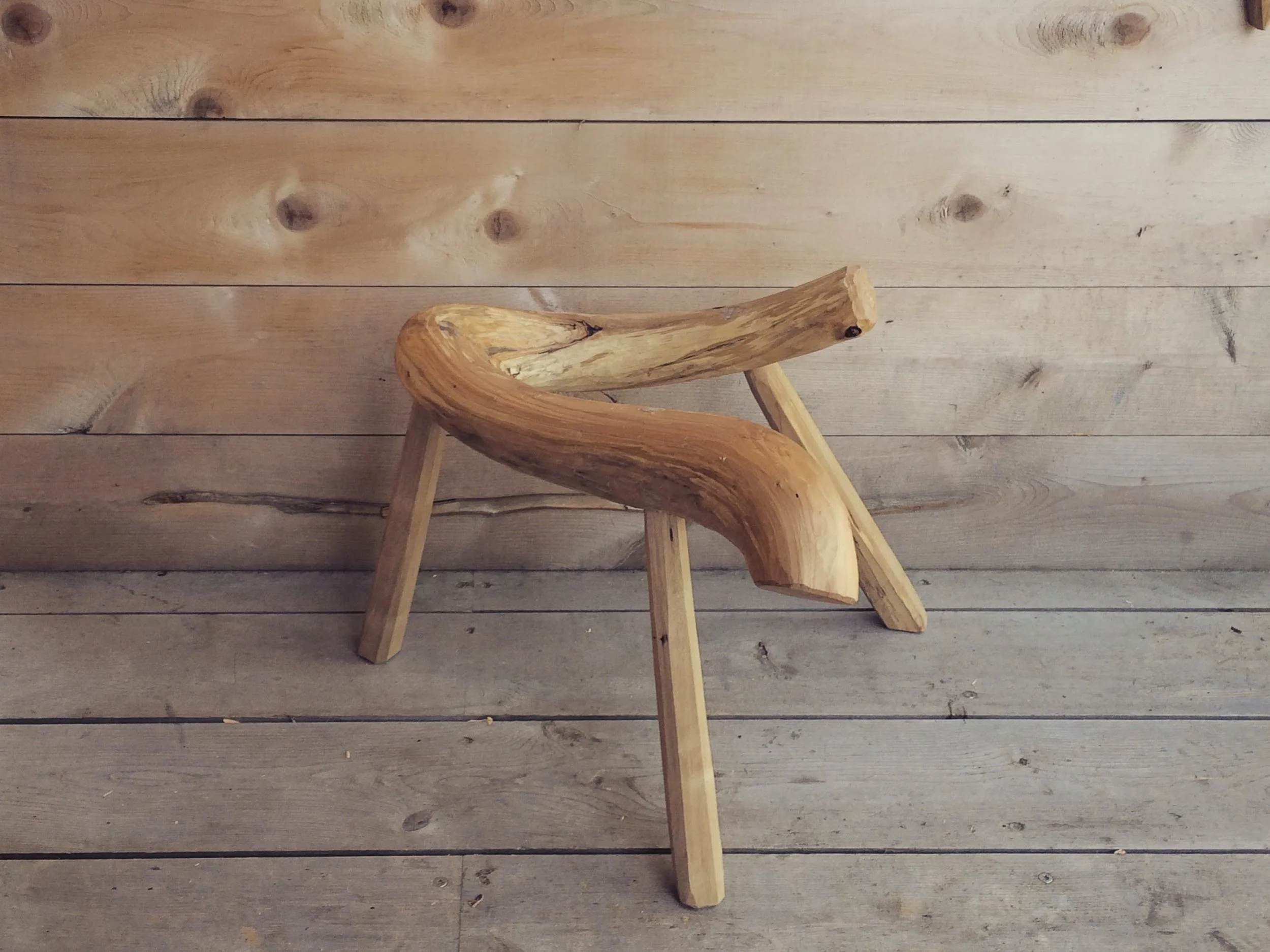  Sauna Stool. Made as part of the Rabbit Island Design Residency, 2016 