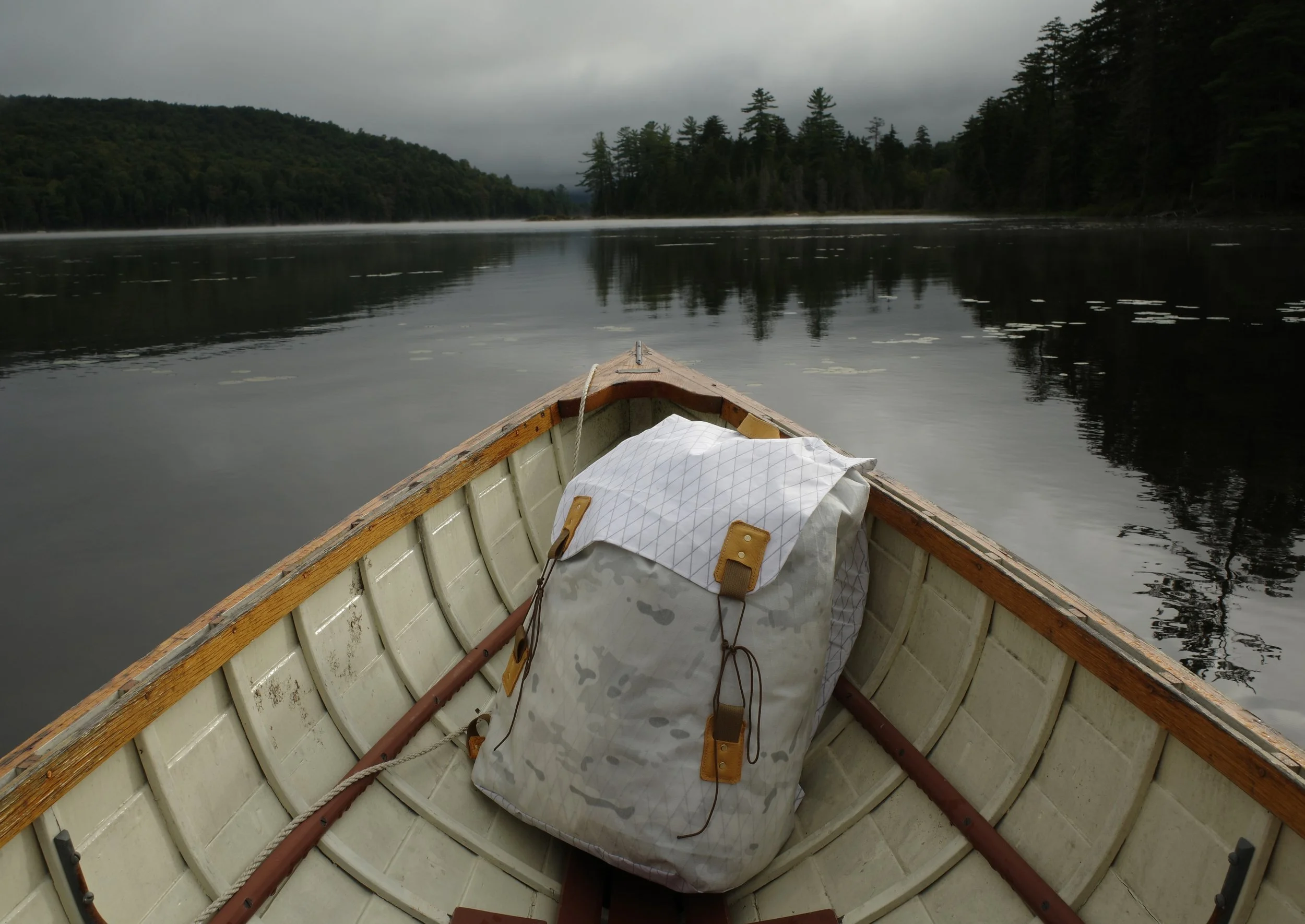  Nessmuk Canoe Pack, 2025.   Made during my artist’s residency at The Adirondack Museum, and now in their permanent collection.  