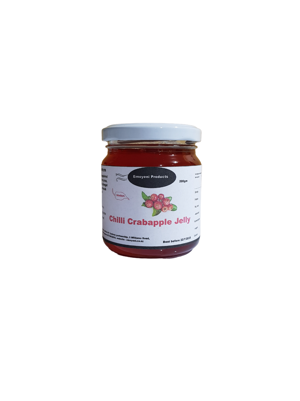 Chilli Crabapple Jelly 200gm — Emoyeni Products