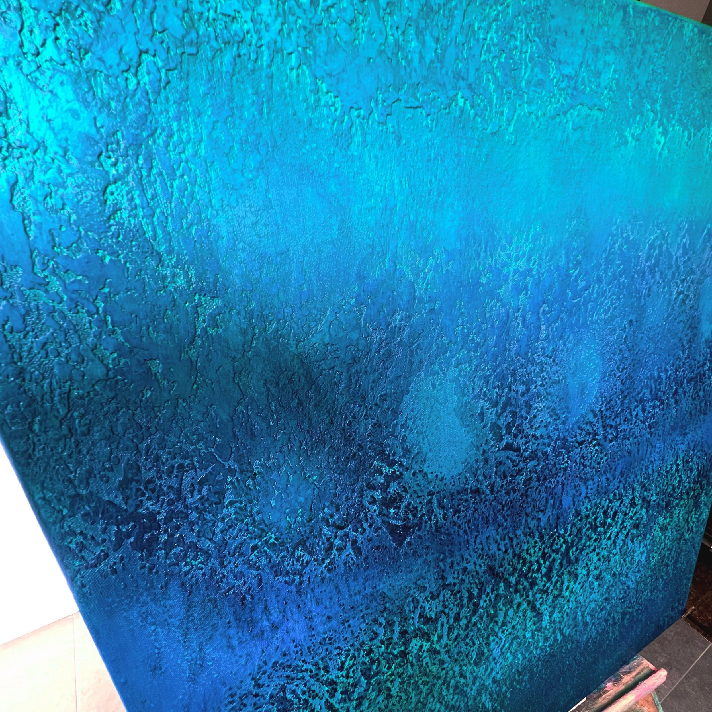 "Pacific": photo taken in natural daylight, four meters away from a skylight in partly cloudy conditions.