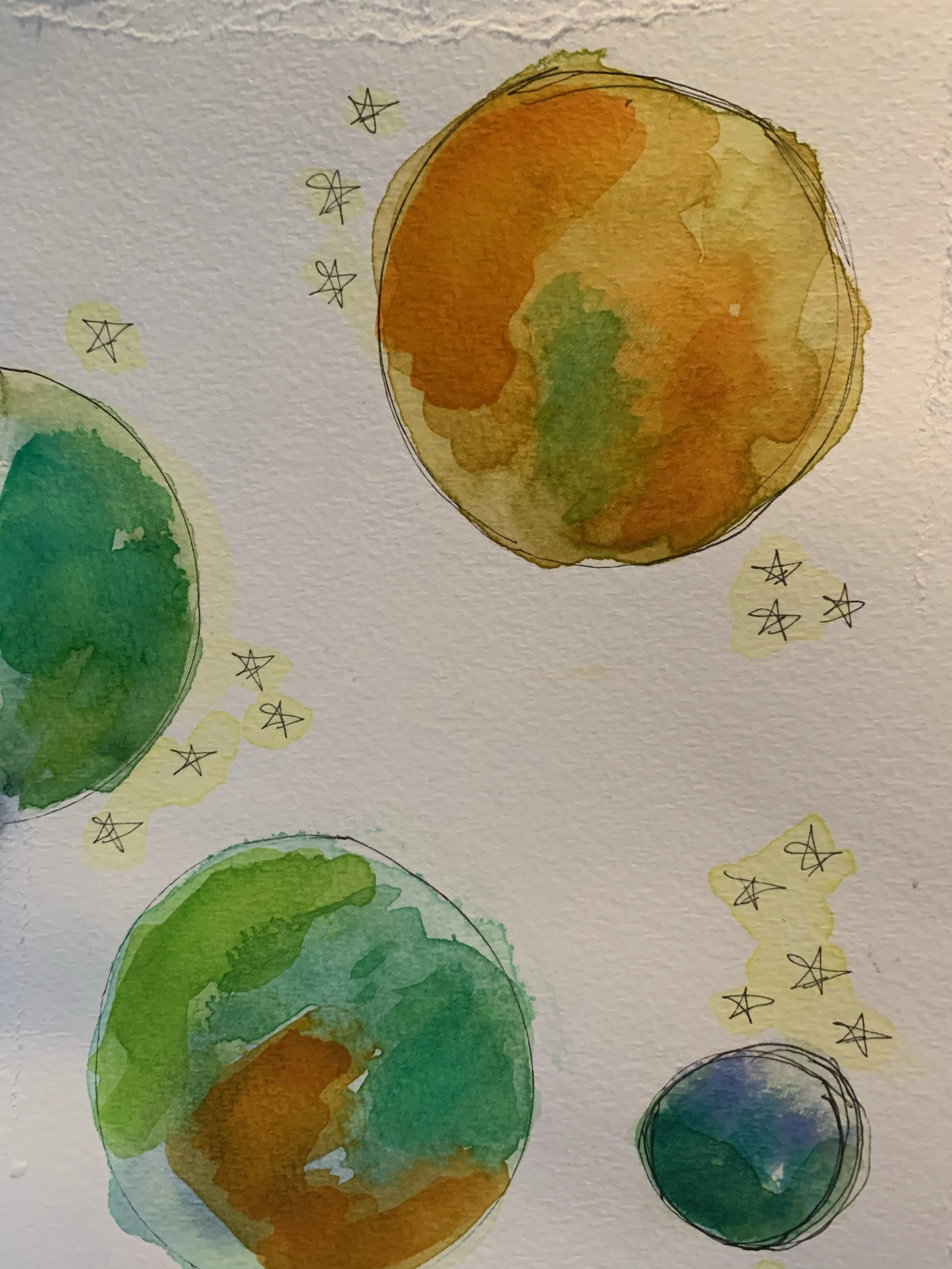"Orange Planets"