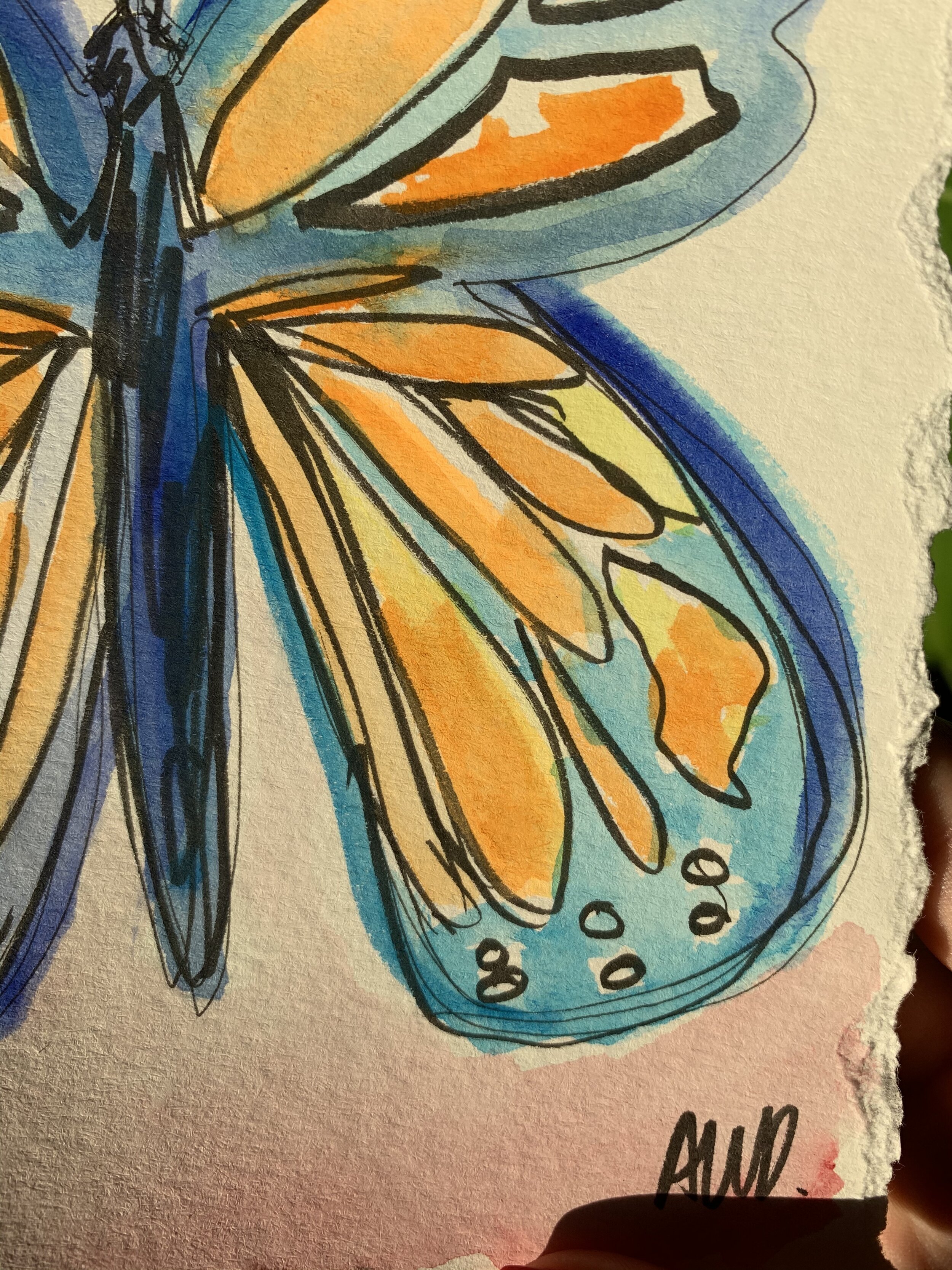 "Auburn Butterfly"