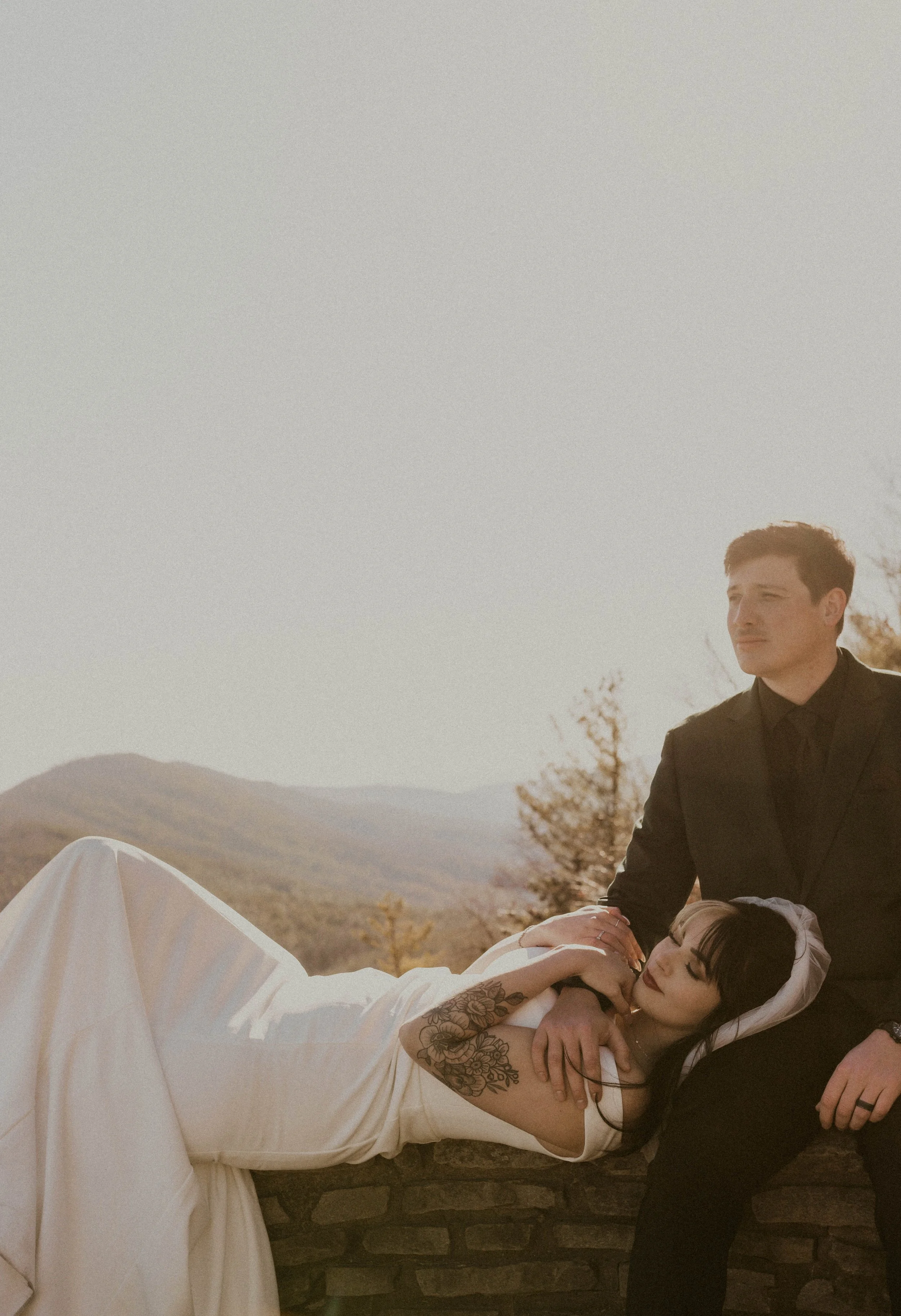 Faith and Sean’s Wiseman’s View Elopement | Asheville Elopement Photographer