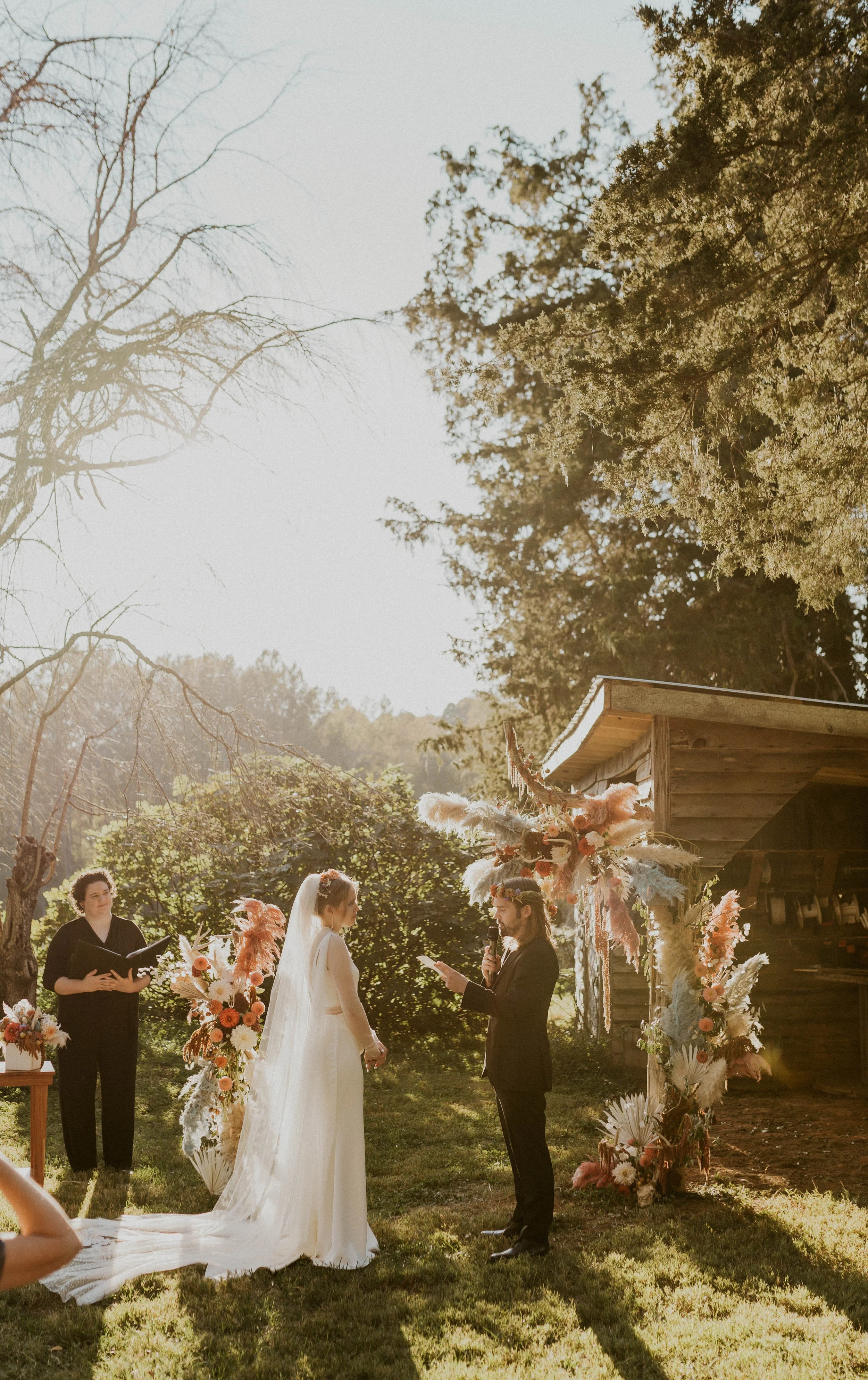Sol &amp; Ian’s Space Cowboy Disco Wedding at Windy Hill Farms