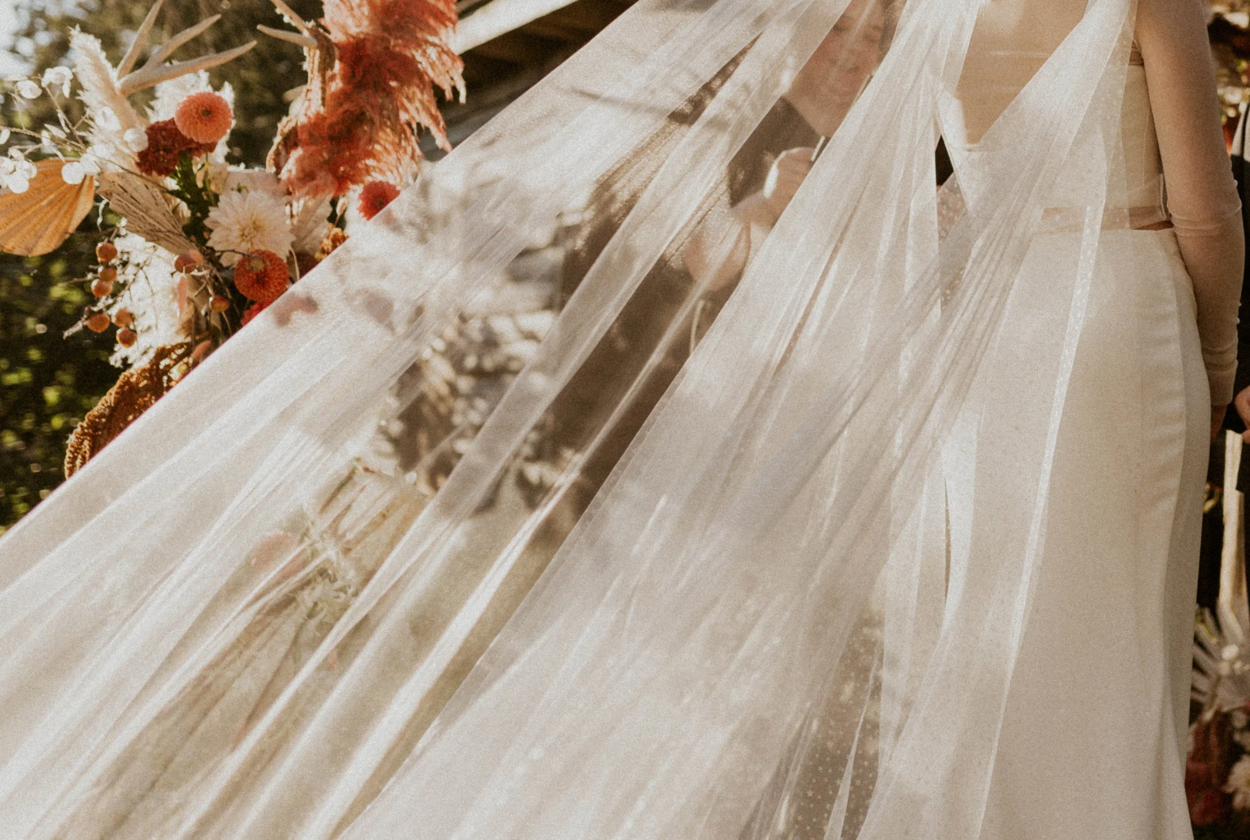 Colorful wedding details from Sol and Ian's celebration at Windy Hill Farms