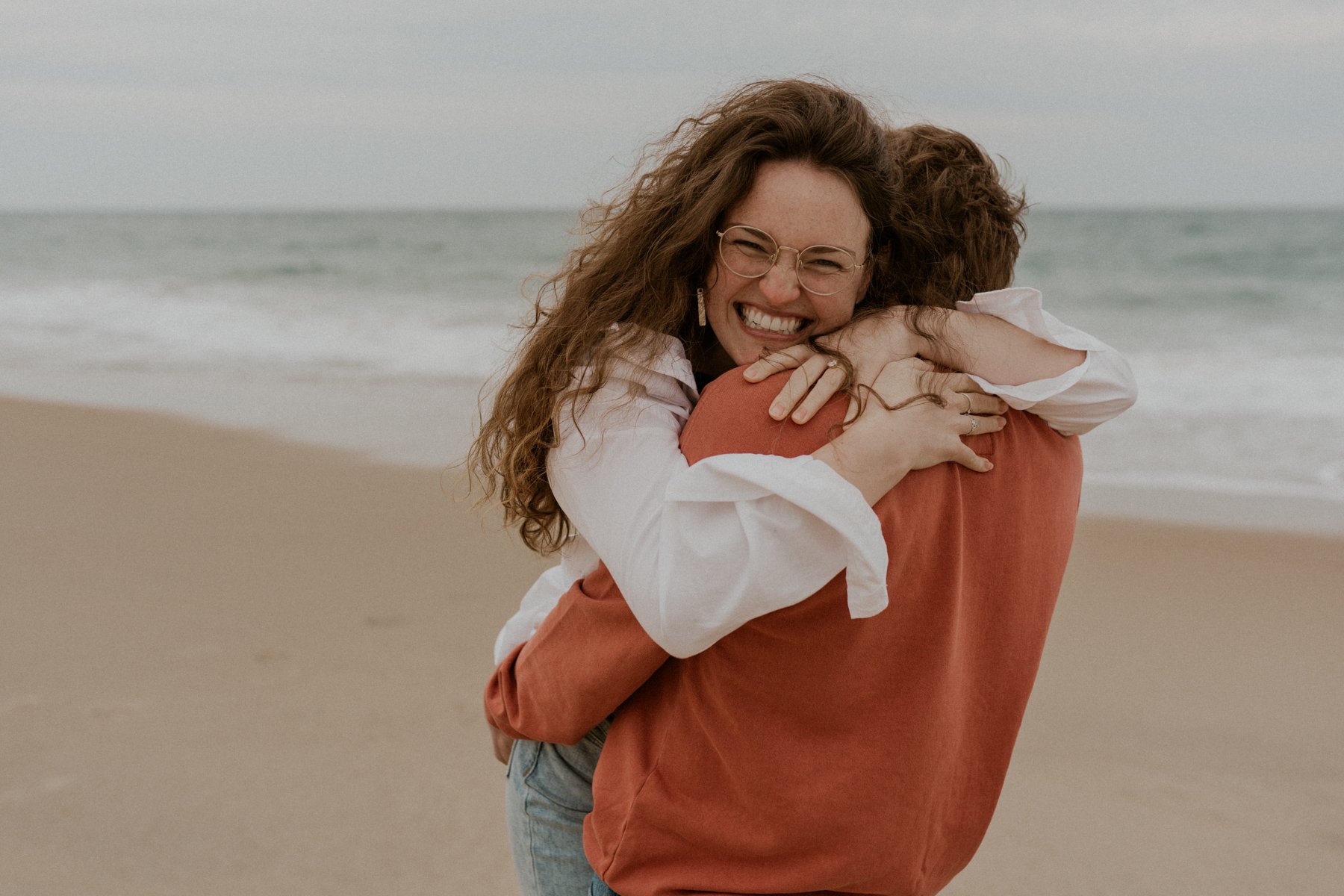 film inspired engagement photos coastal North Carolina