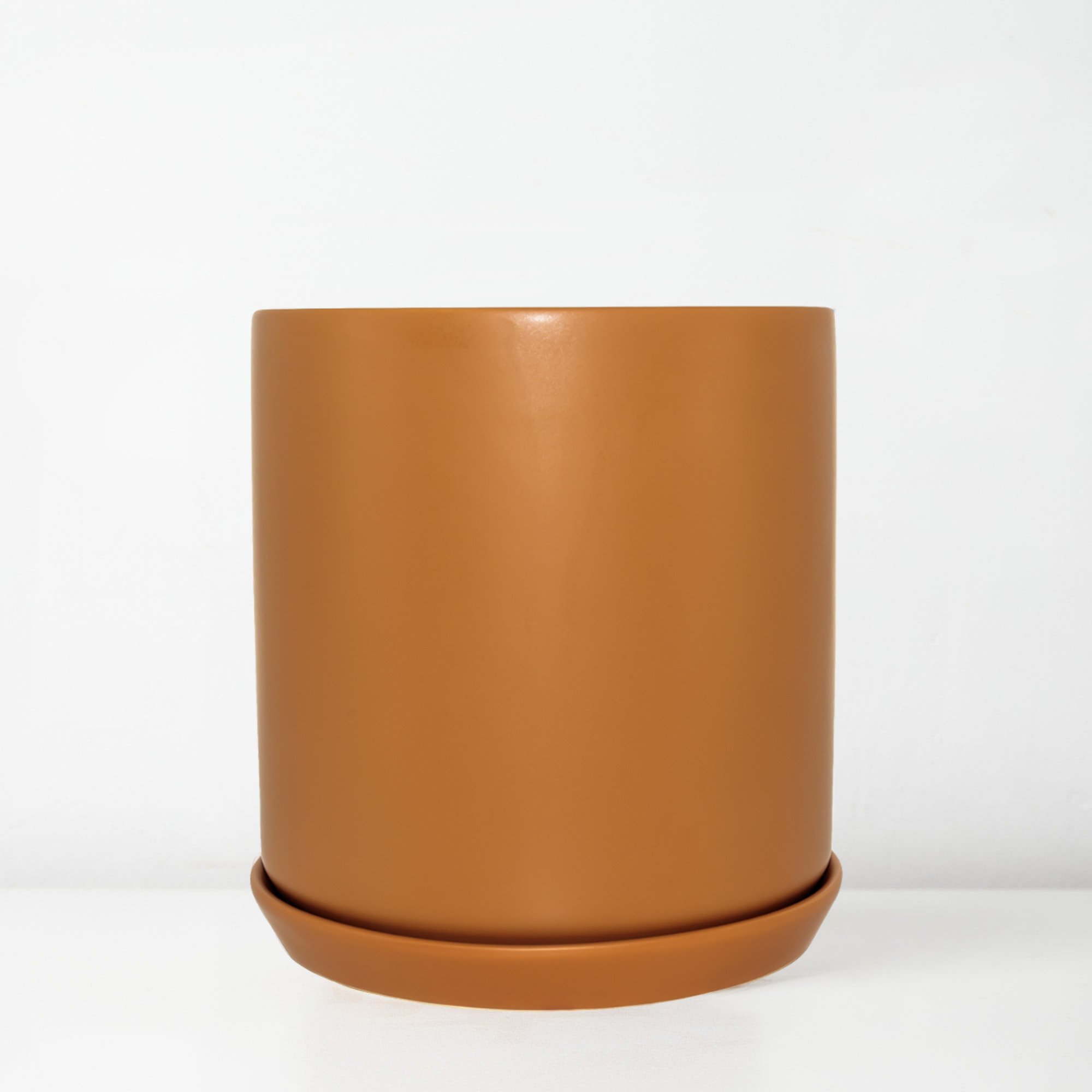 Oslo planter - 20cm cinnamon