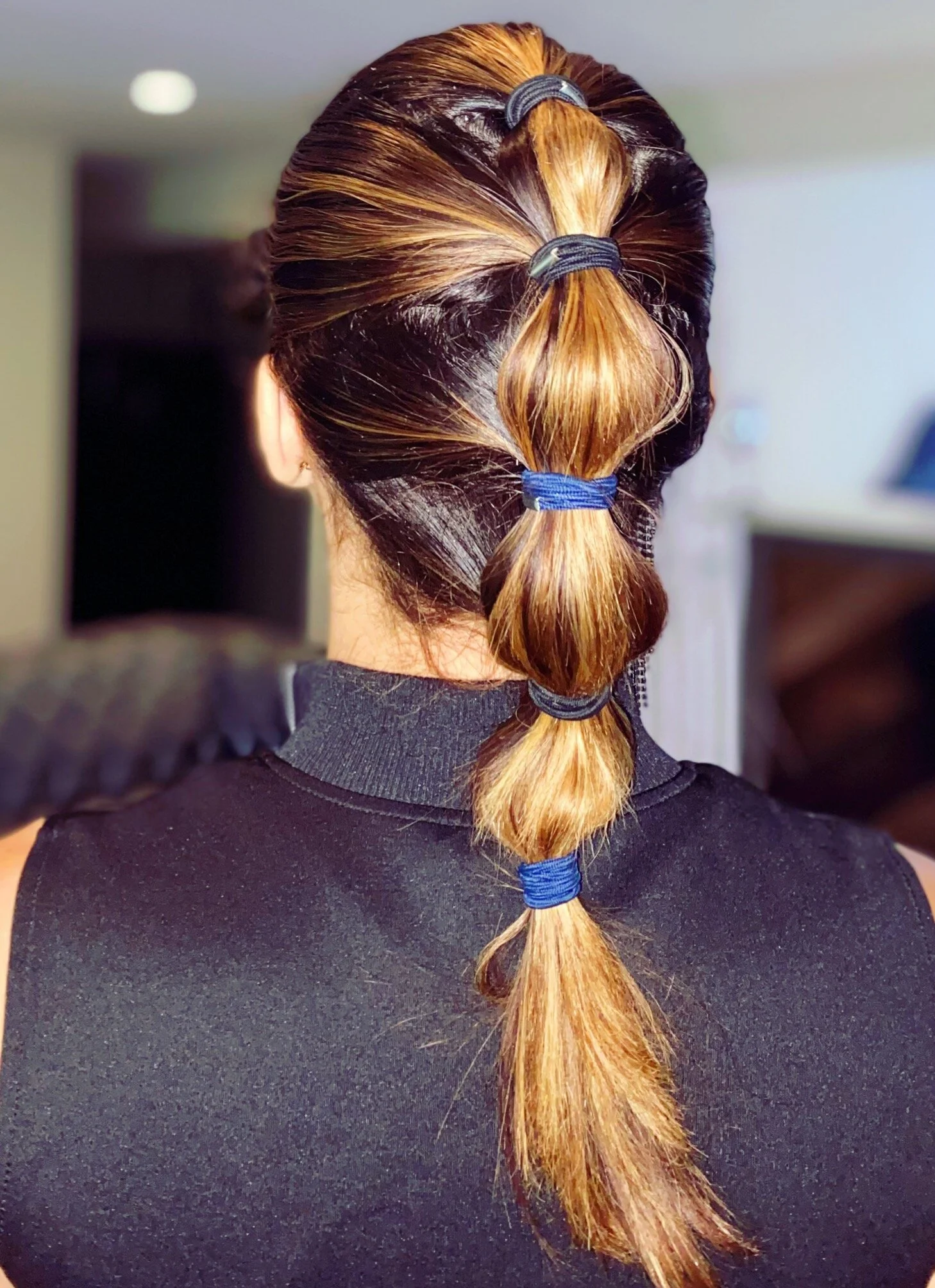 Easy hairstyle for dirty hair
