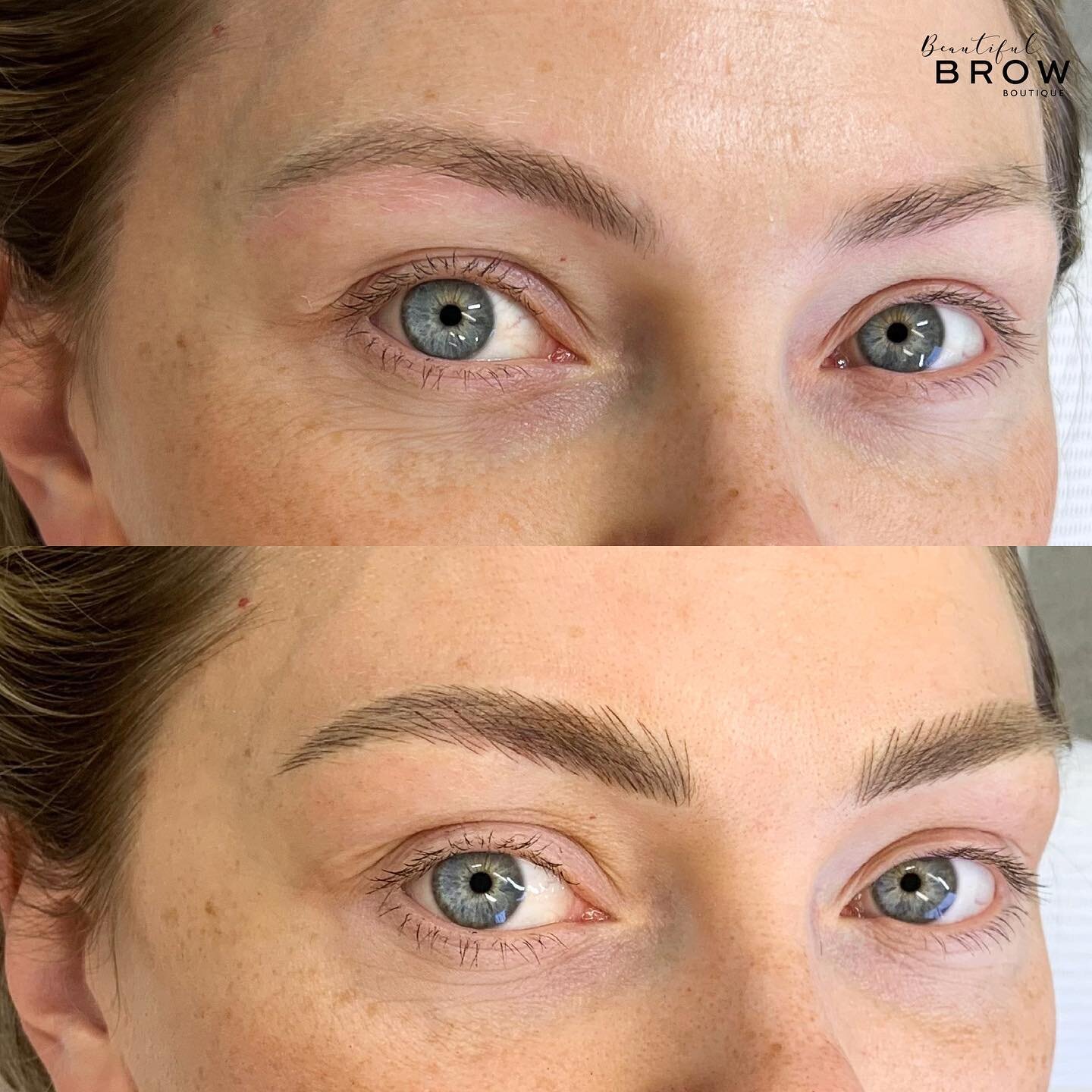 Trust in the process.. gals it&rsquo;s easy to get fixated on the initial appearance of your brand new fresh brow babies but trust me when I say this . Your brows will soften, shrink and look less severe once they heal which will take 4 weeks . 

You