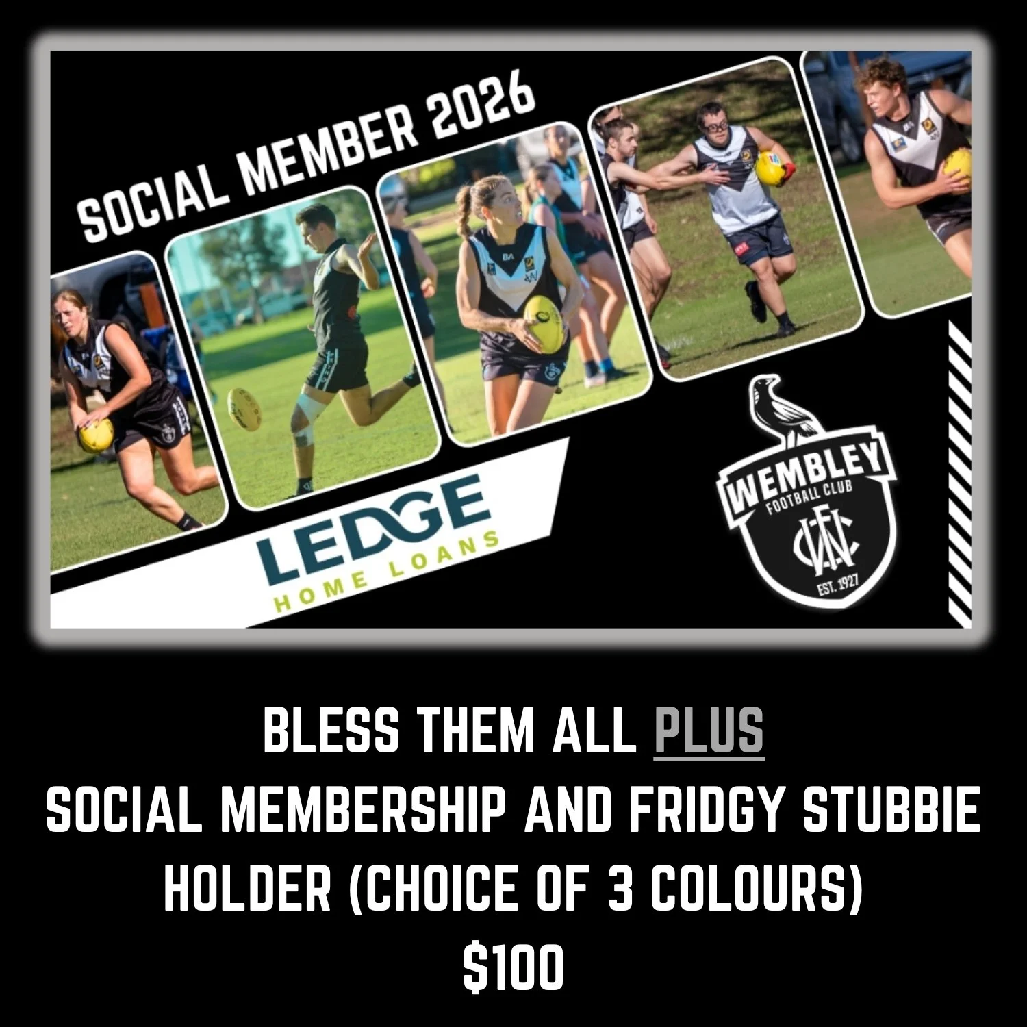Social Membership, Wembley Fridgy & Game Day Supporters Package