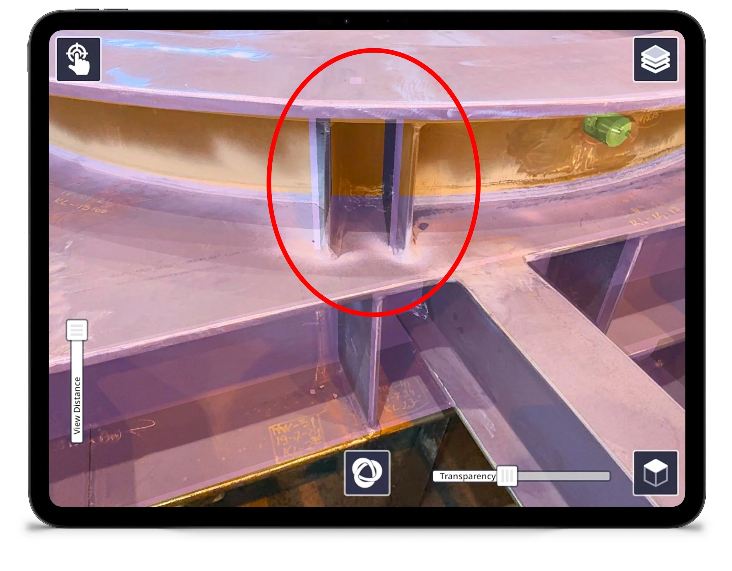 NYMO - Trimble SiteVision on iPad - Fabrication Checkout, error found 2.jpg