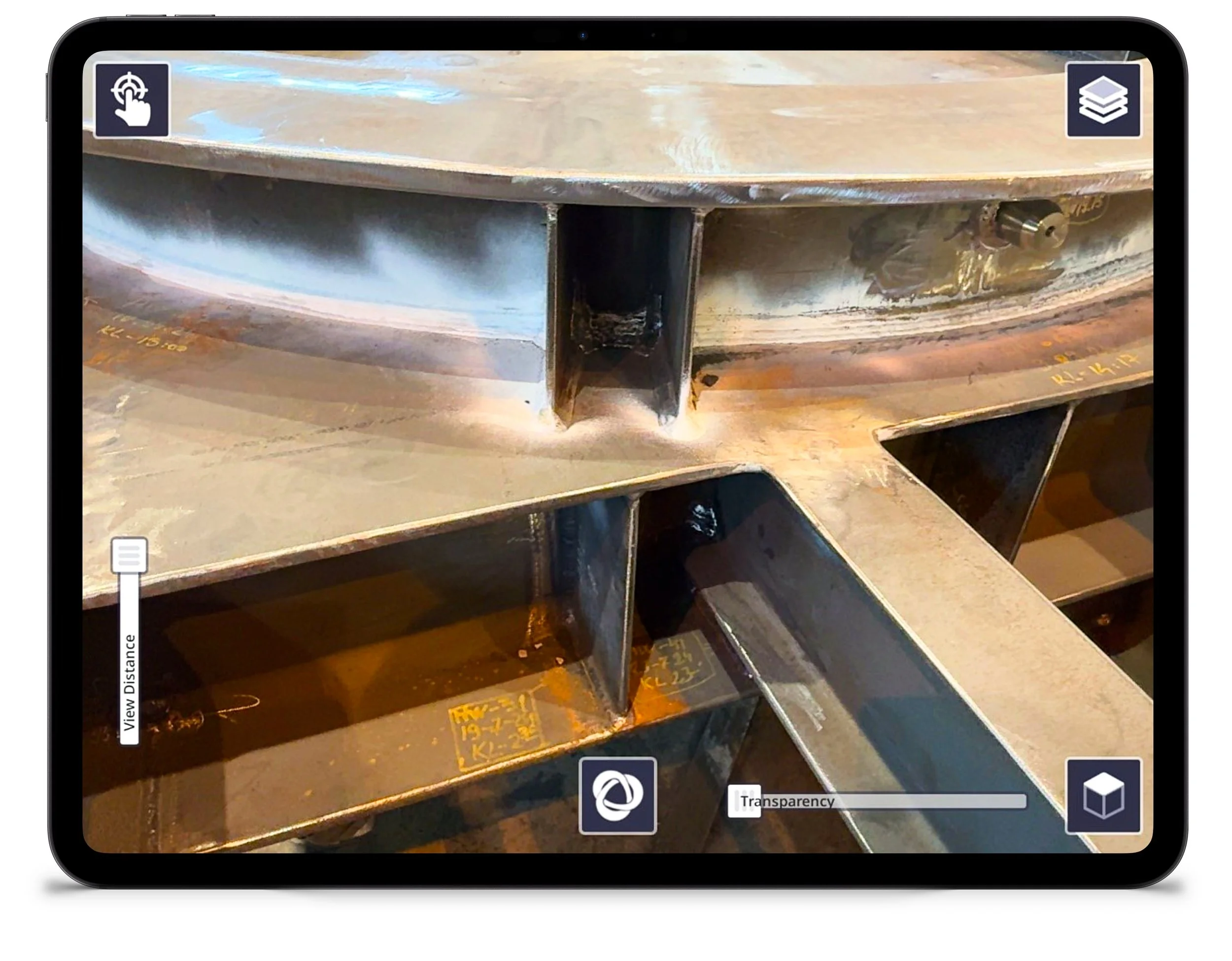 NYMO - Trimble SiteVision on iPad - Fabrication Checkout, error found 1.jpg