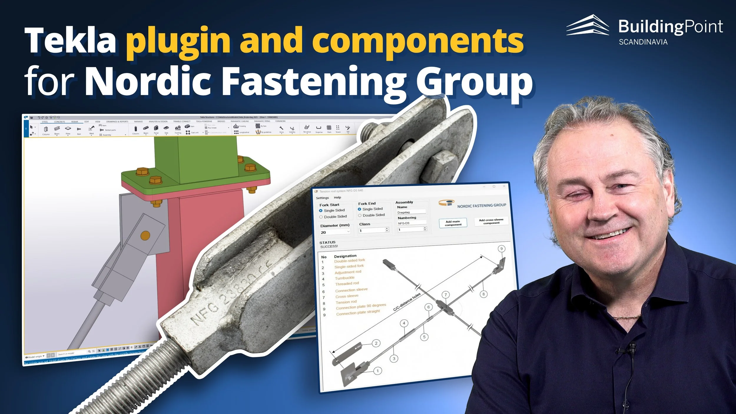How Nordic Fastening Group uses Tekla plugins to support designers