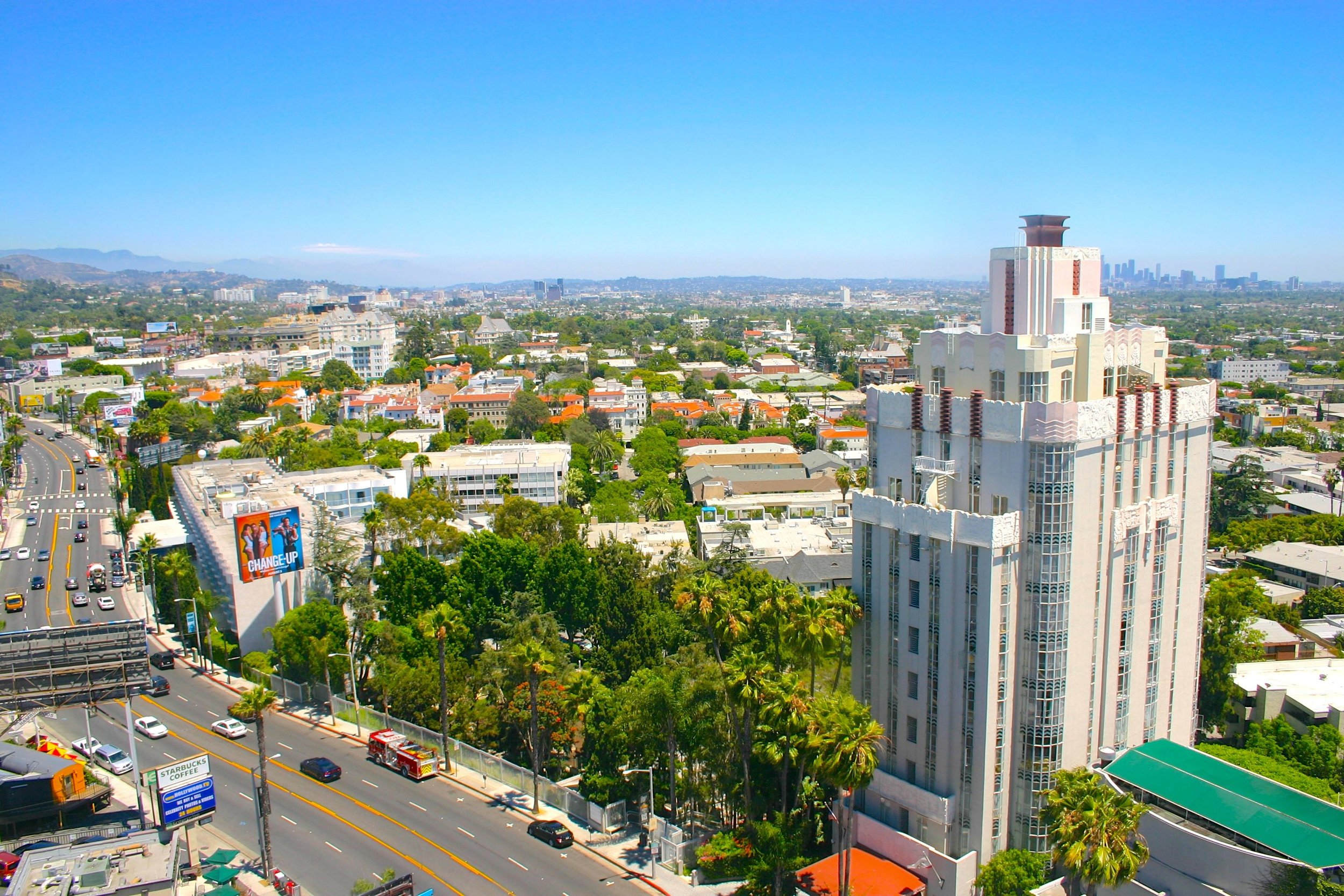 2. WeHo Tableau: The Sunset Tower Hotel in the heart of West Hollywood’s legendary “Sunset Strip”