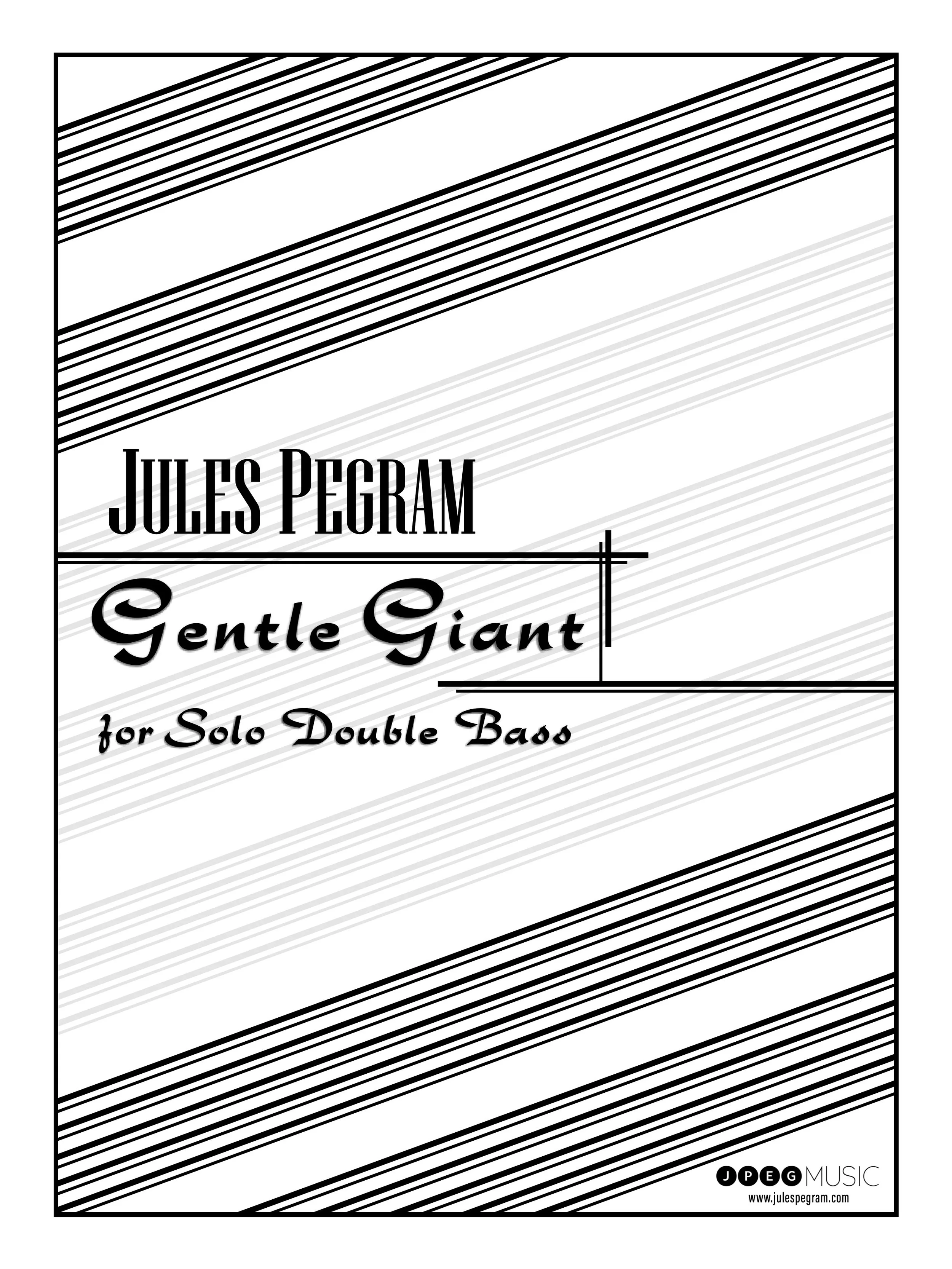 GENTLE GIANT for Solo Double Bass