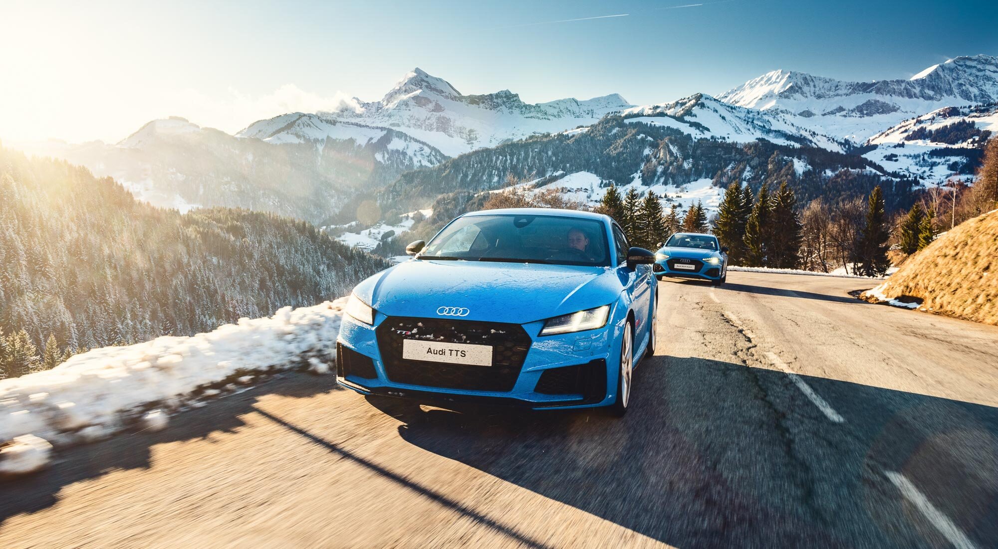 Audi TT RS - Audi RS4 - For Audi France / Studio Mickael Gomes - Photographe automobile