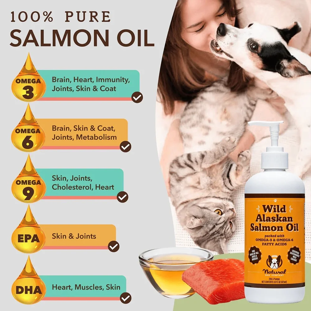 Natural Dog Company Wild Alaskan Salmon Oil — BELLY UP