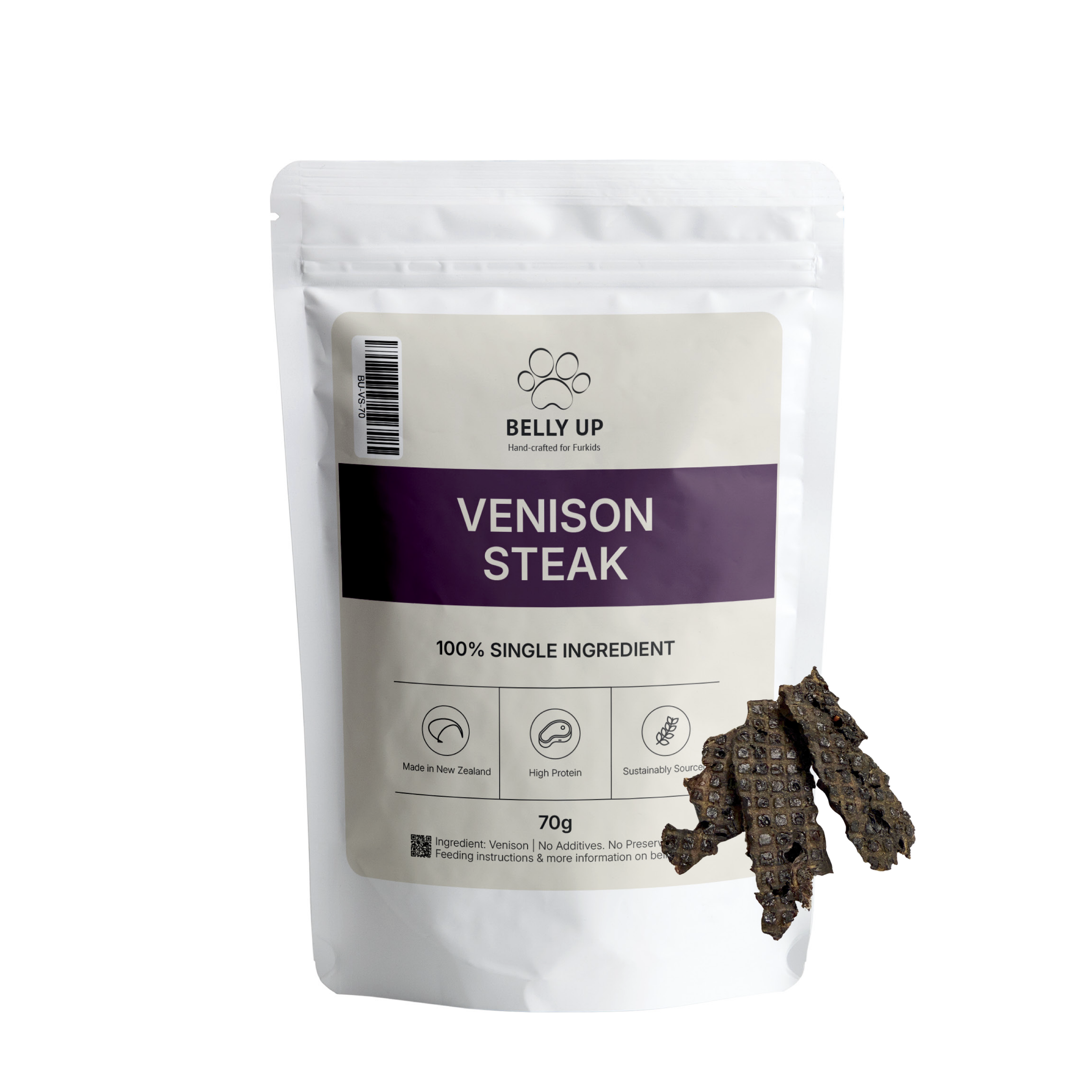 New Zealand Grass-Fed Venison Steak Bites