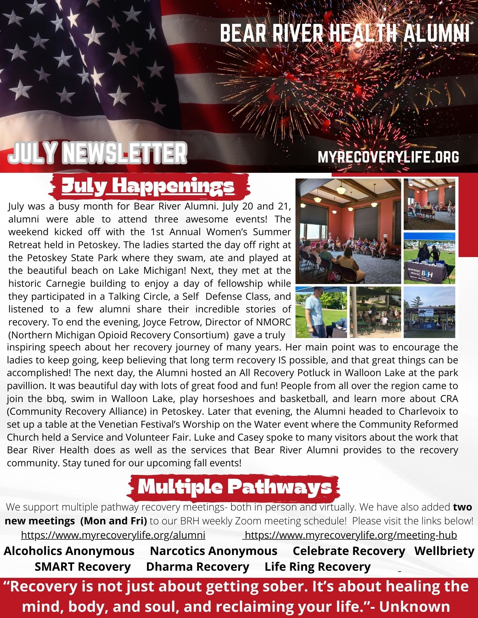 July 2024 BRH Alumni Newsletter