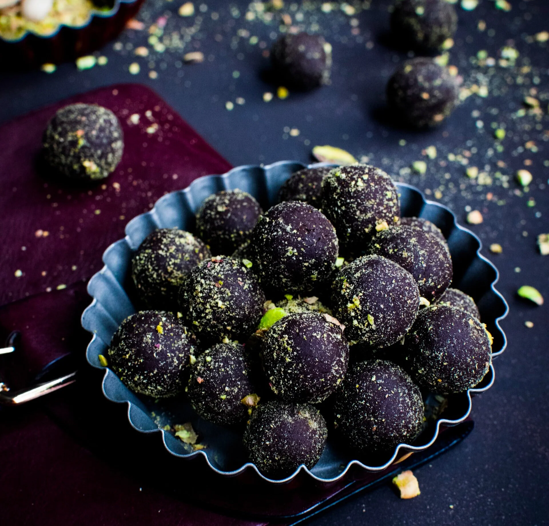 Black Sesame Jing Balls Recipe