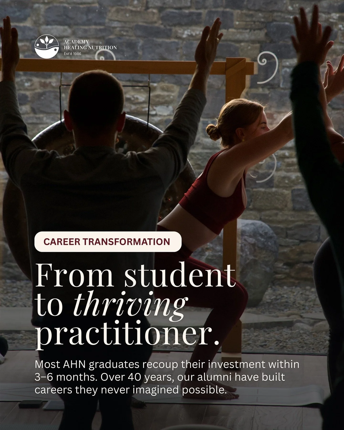 The question isn&rsquo;t whether there&rsquo;s demand for what you&rsquo;ll learn.. it&rsquo;s whether you&rsquo;re ready to step into it. AHN graduates have been building purposeful, profitable careers in holistic health for over 40 years. Private c