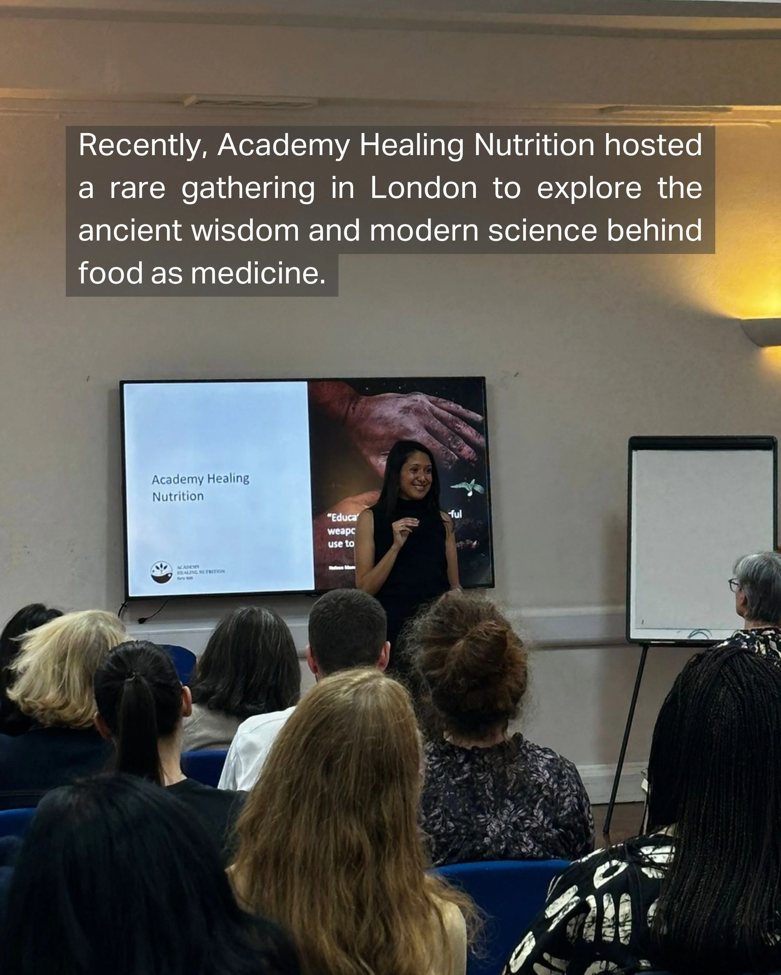 Earlier this month, Academy Healing Nutrition gathered in London for a rare live lecture exploring the ancient wisdom and modern science behind healing through food.

Roger Green, 40 years, 70+ countries, and a lifetime of integrating Traditional Chi