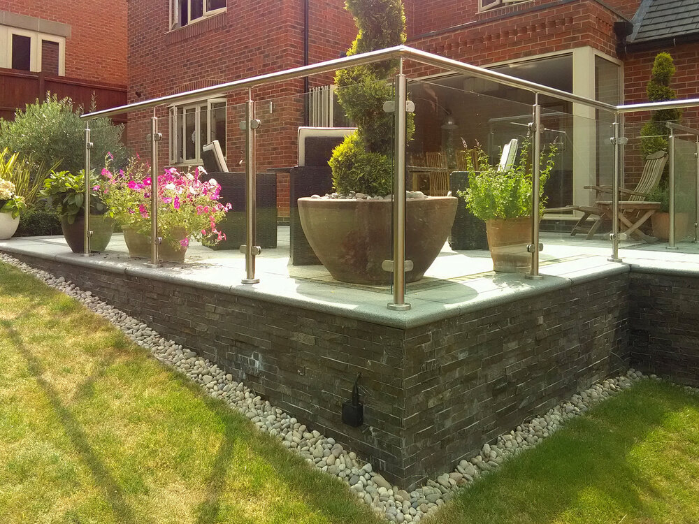 Garden On A Slope Bottle Kiln Design - How To Patio A Sloping Garden Garden On A Slope Bottle Kiln Design - How To Patio A Sloping Garden