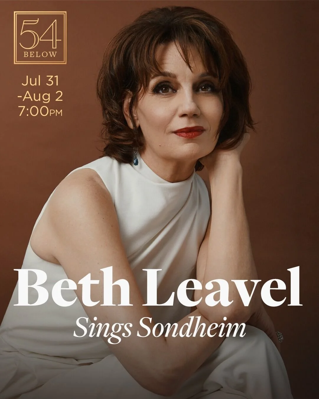 Beth Returns to 54 Below to Celebrate Sondheim!