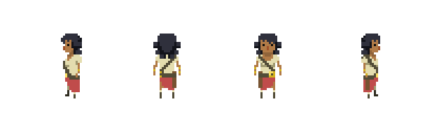  Player Running / Death animations 