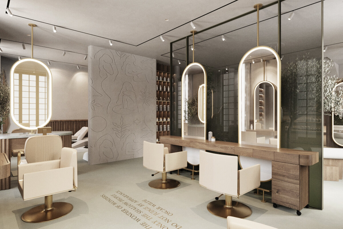 Take a peek inside iO Salon + Wellness; one of our coming openings ...